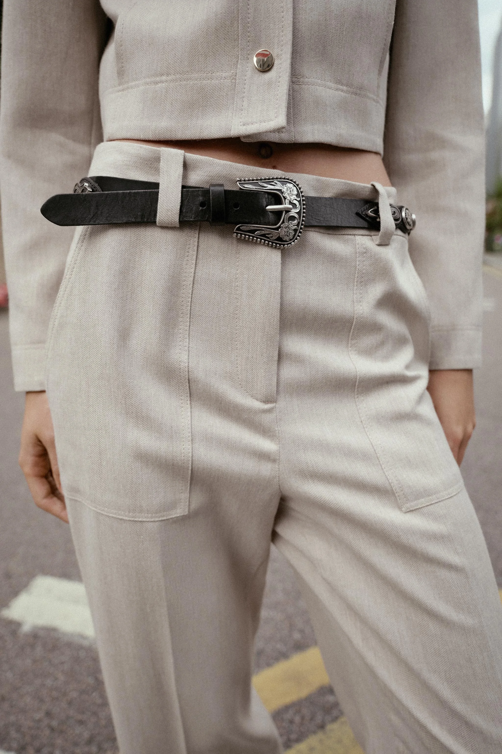 کمربند چرمی