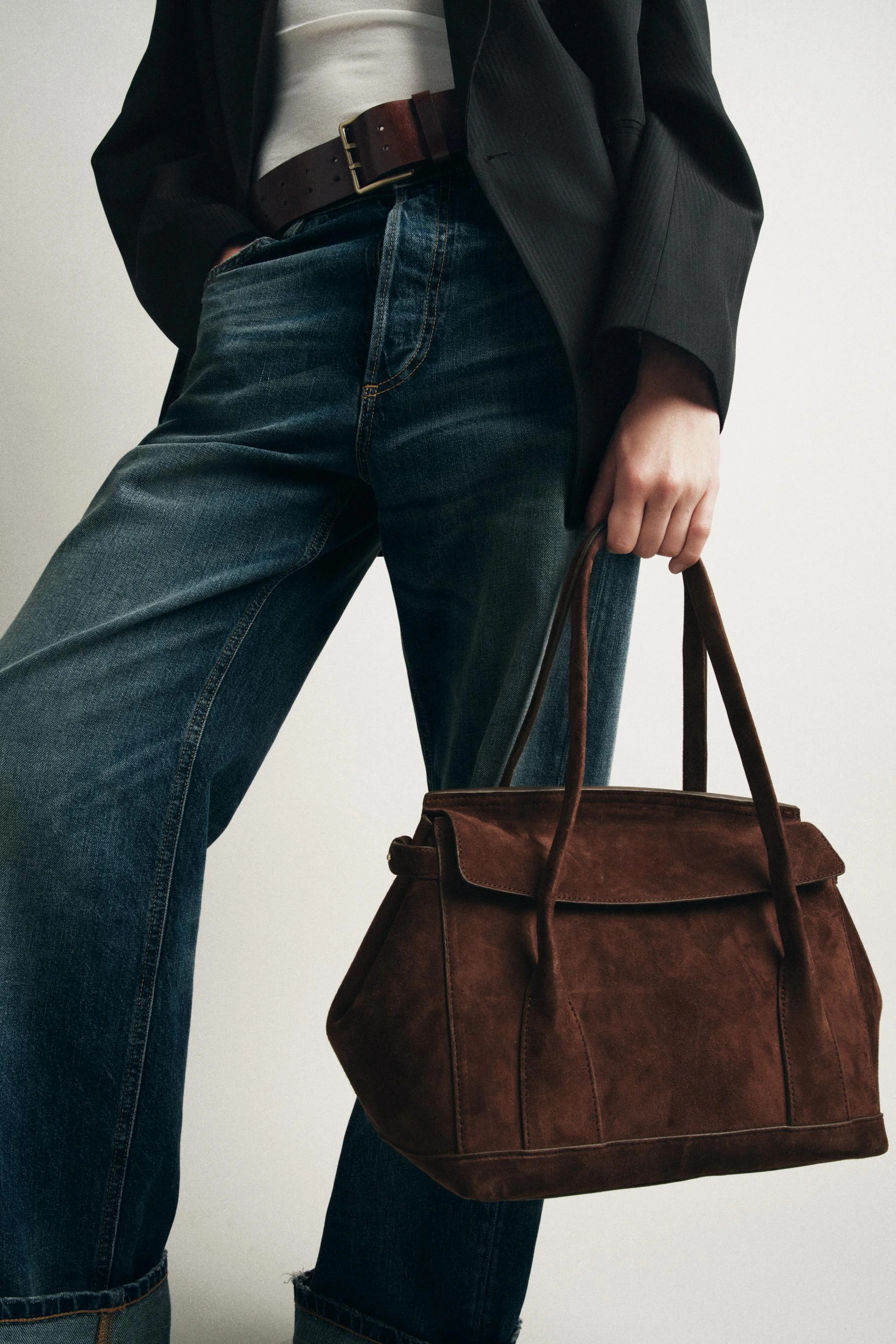 کیف شهری چرم جیر اسپلیت کیف شهری چرم جیر اسپلیت