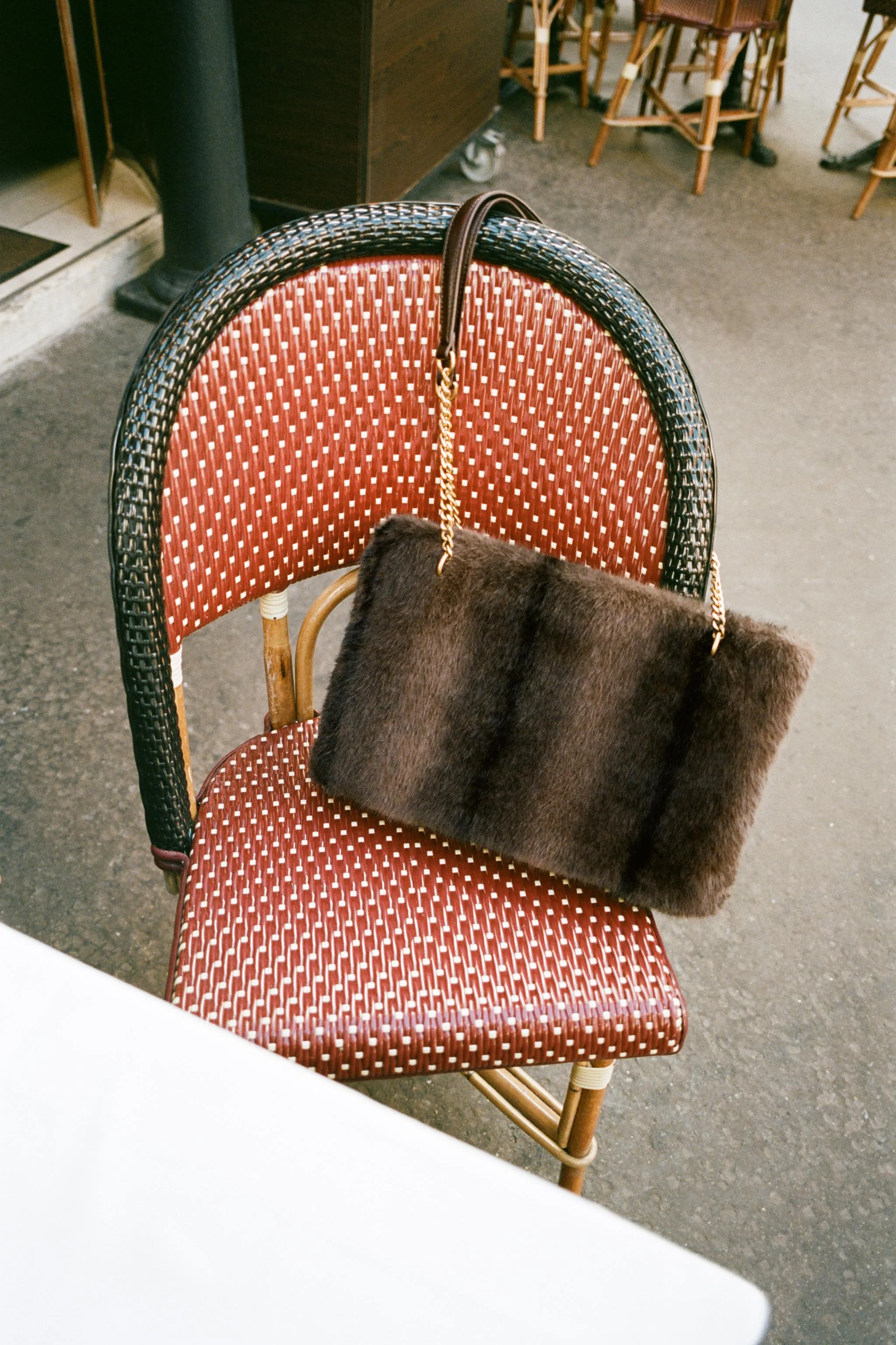 کیف دوشی خز مصنوعی