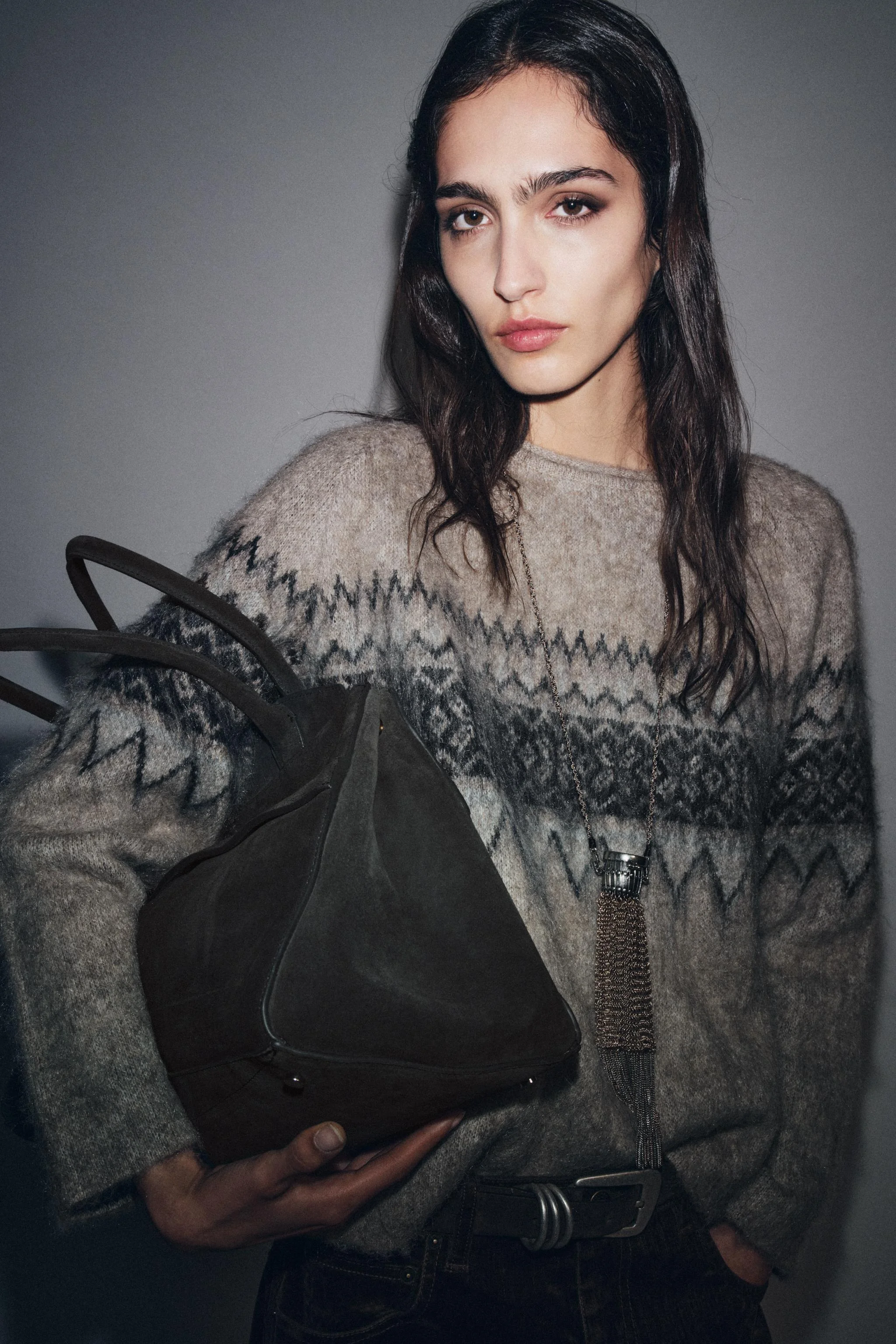 کیف دوشی از جنس جیر