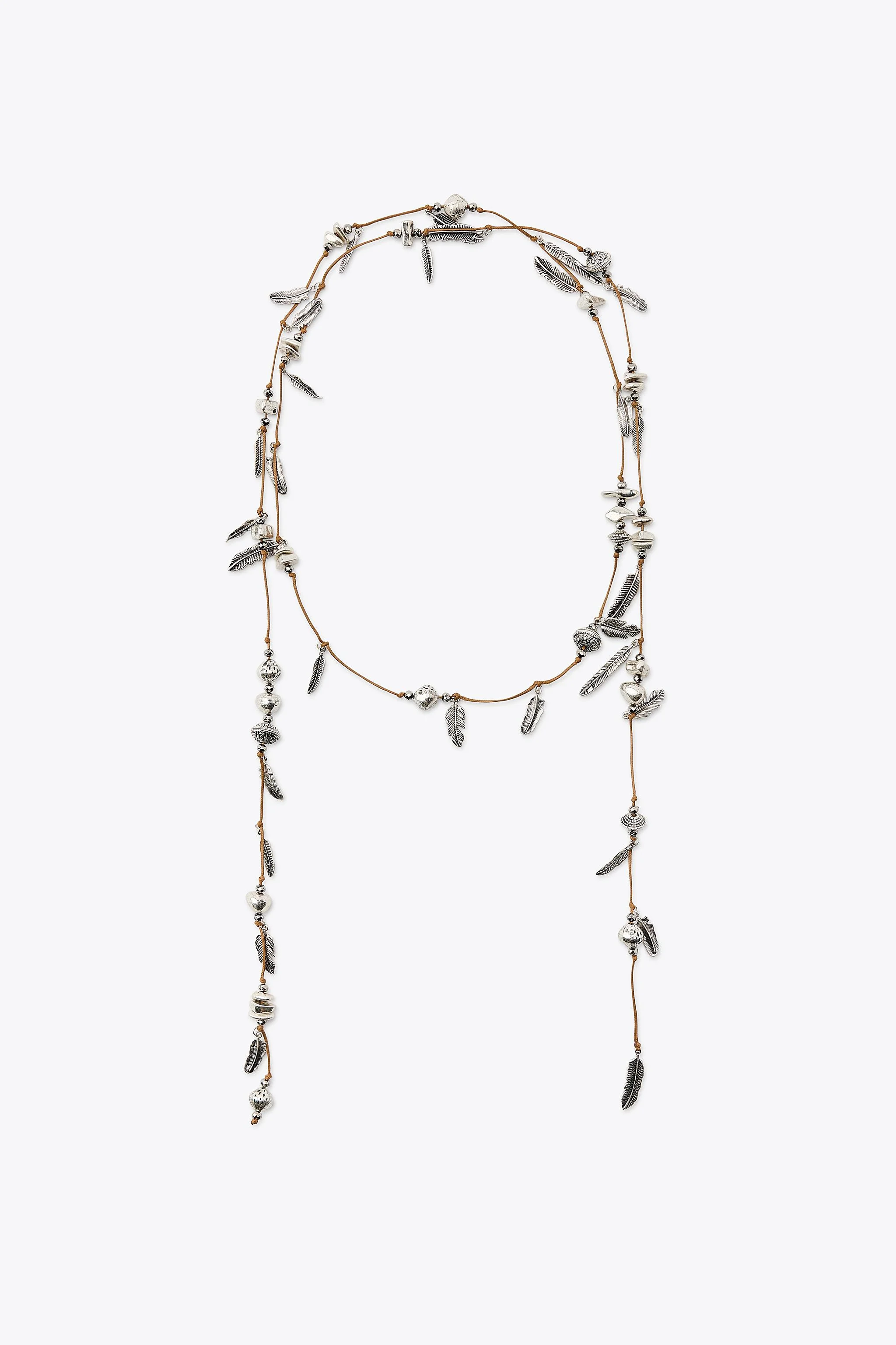 بند چند حالته با گره و تزئینات فلزی مختلف بند چند حالته با گره و تزئینات فلزی مختلف