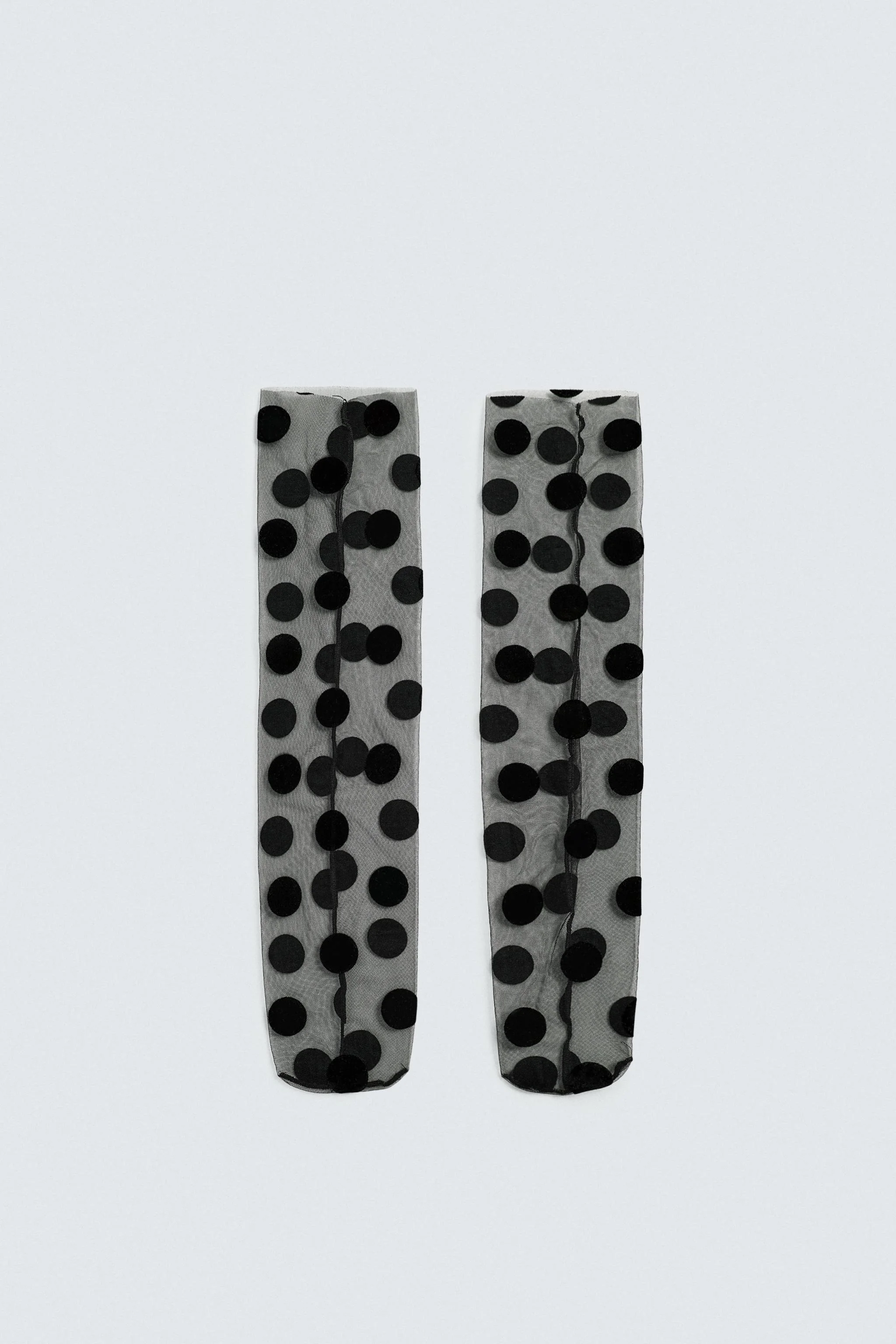 جوراب ساق بلند توری خالدار هری لمبرت برای زارا ایکس دیزنی