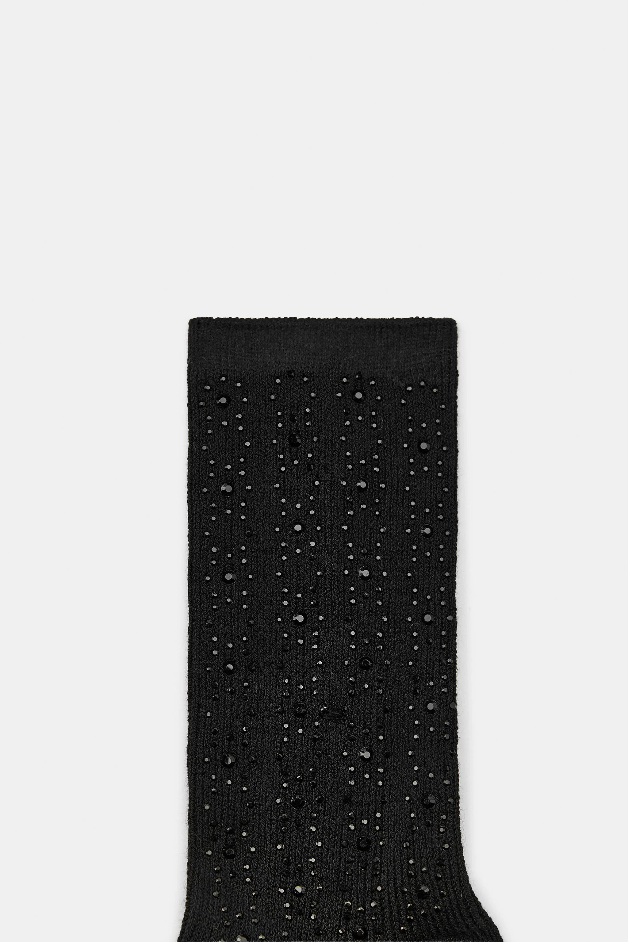 جوراب های بافتنی با تزیین سنگ های بدلی جوراب های بافتنی با تزیین سنگ های بدلی