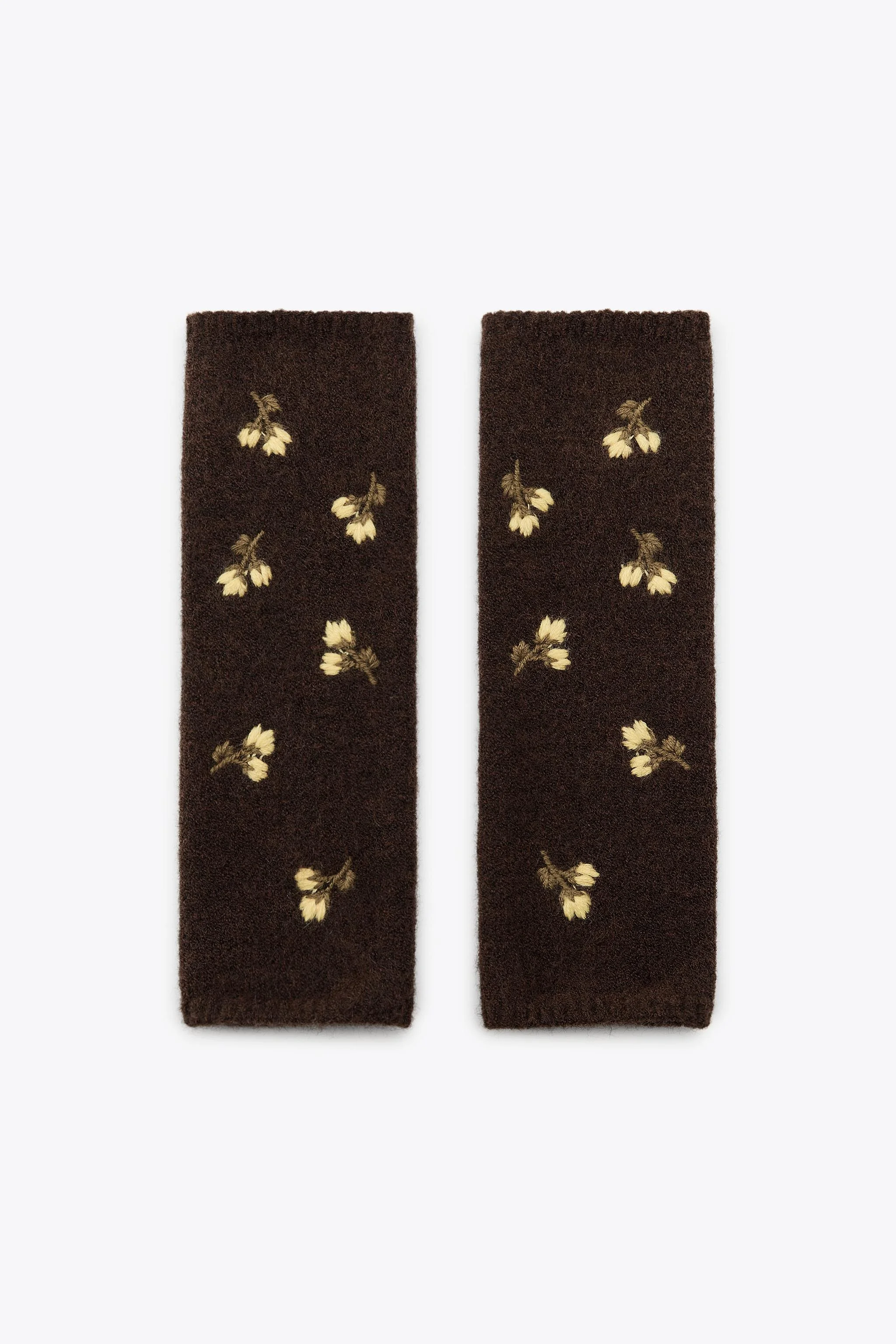 دستکش بافتنی با گلدوزی طرح گل دستکش بافتنی با گلدوزی طرح گل