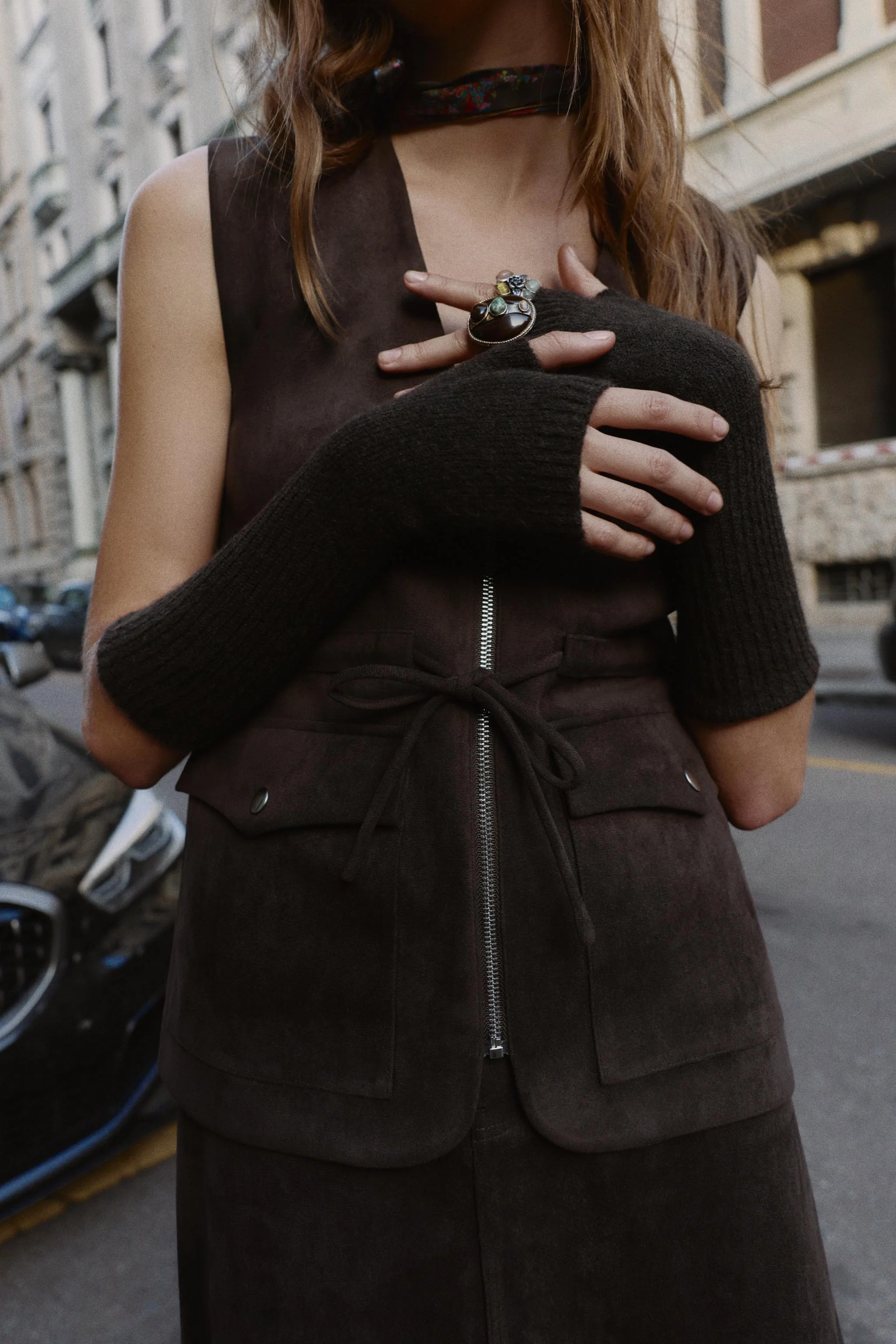 دستکش های بلند بافتنی دستکش های بلند بافتنی