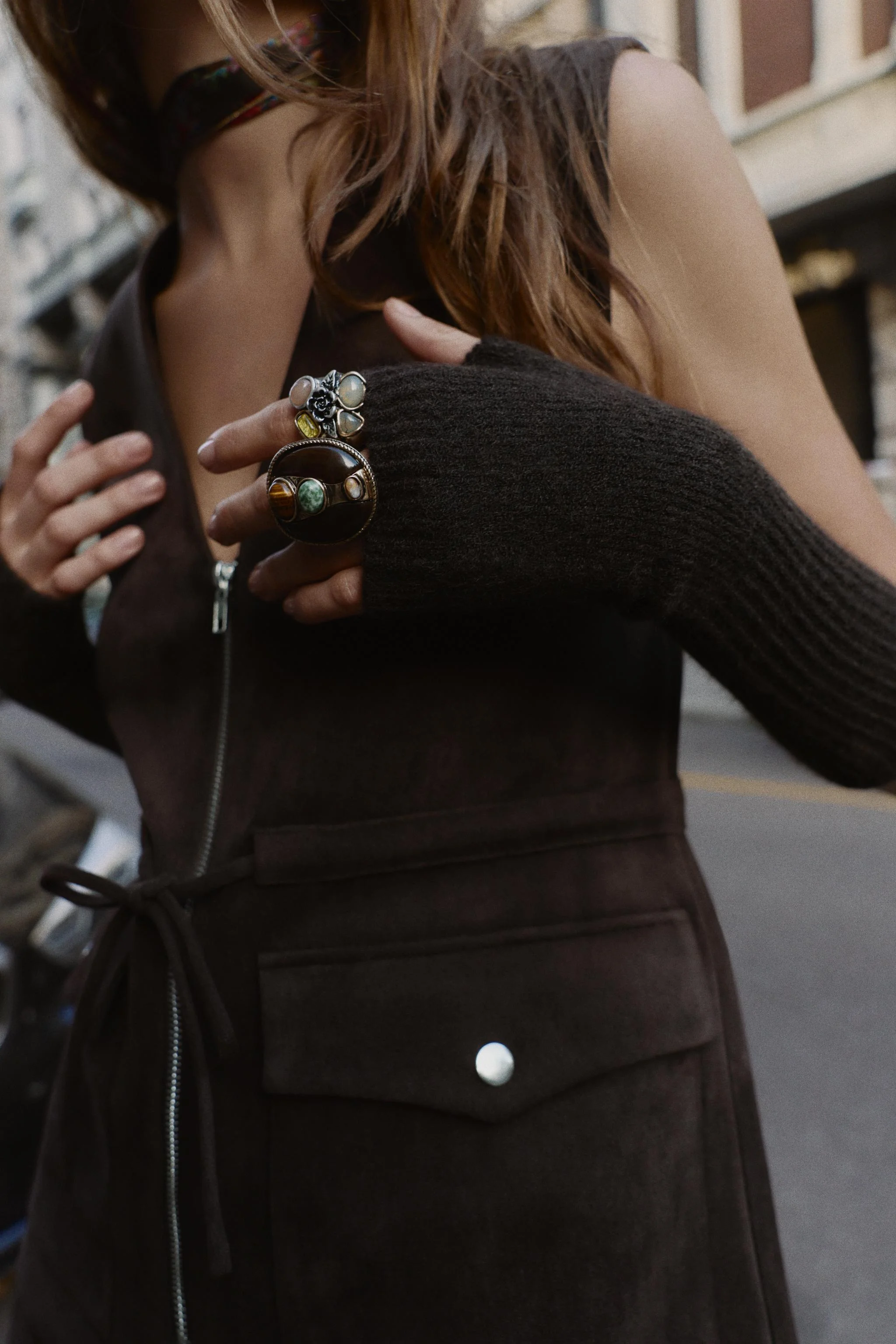 دستکش های بلند بافتنی دستکش های بلند بافتنی