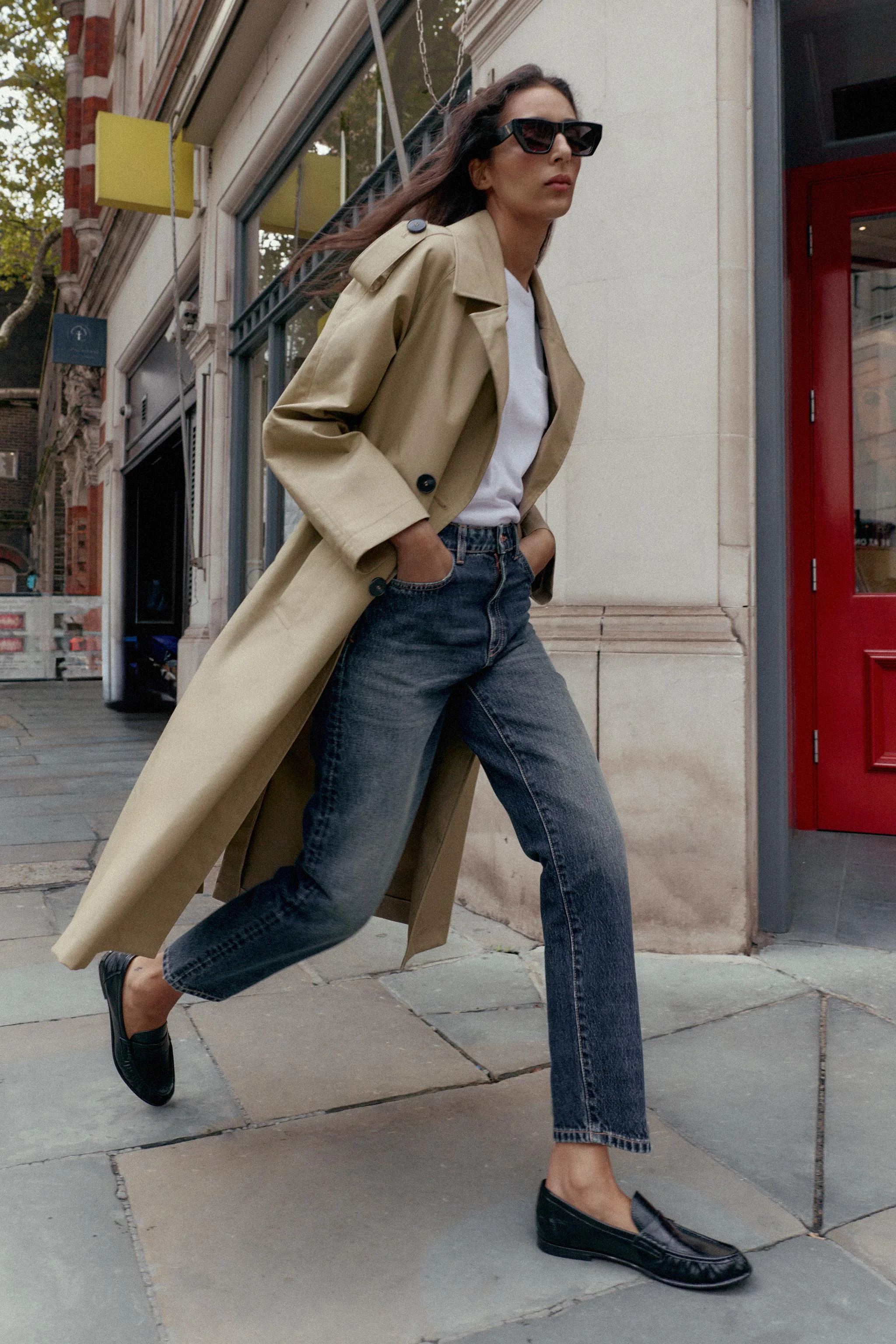 شلوار جین مام استایل کمر بلند Z.05 شلوار جین مام استایل کمر بلند Z.05