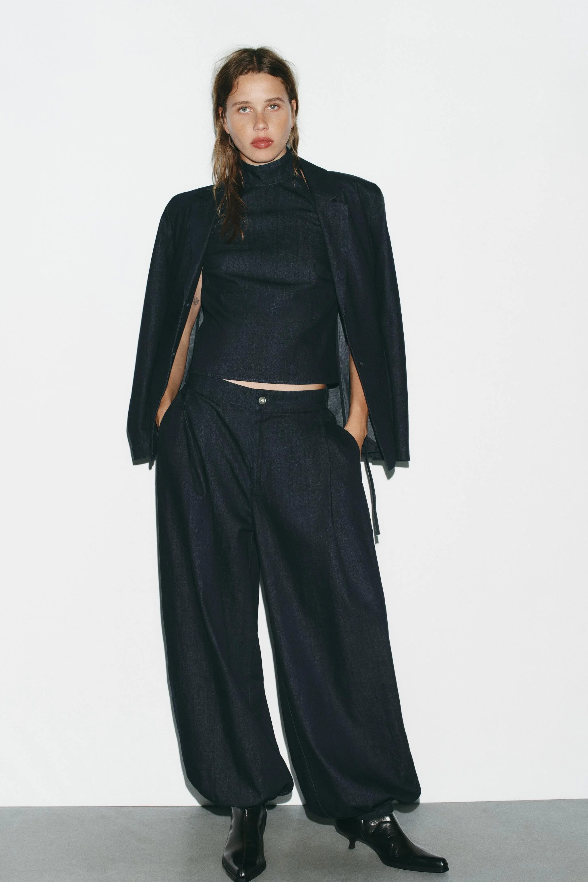 شلوار جین دمپا کش تی آر اف