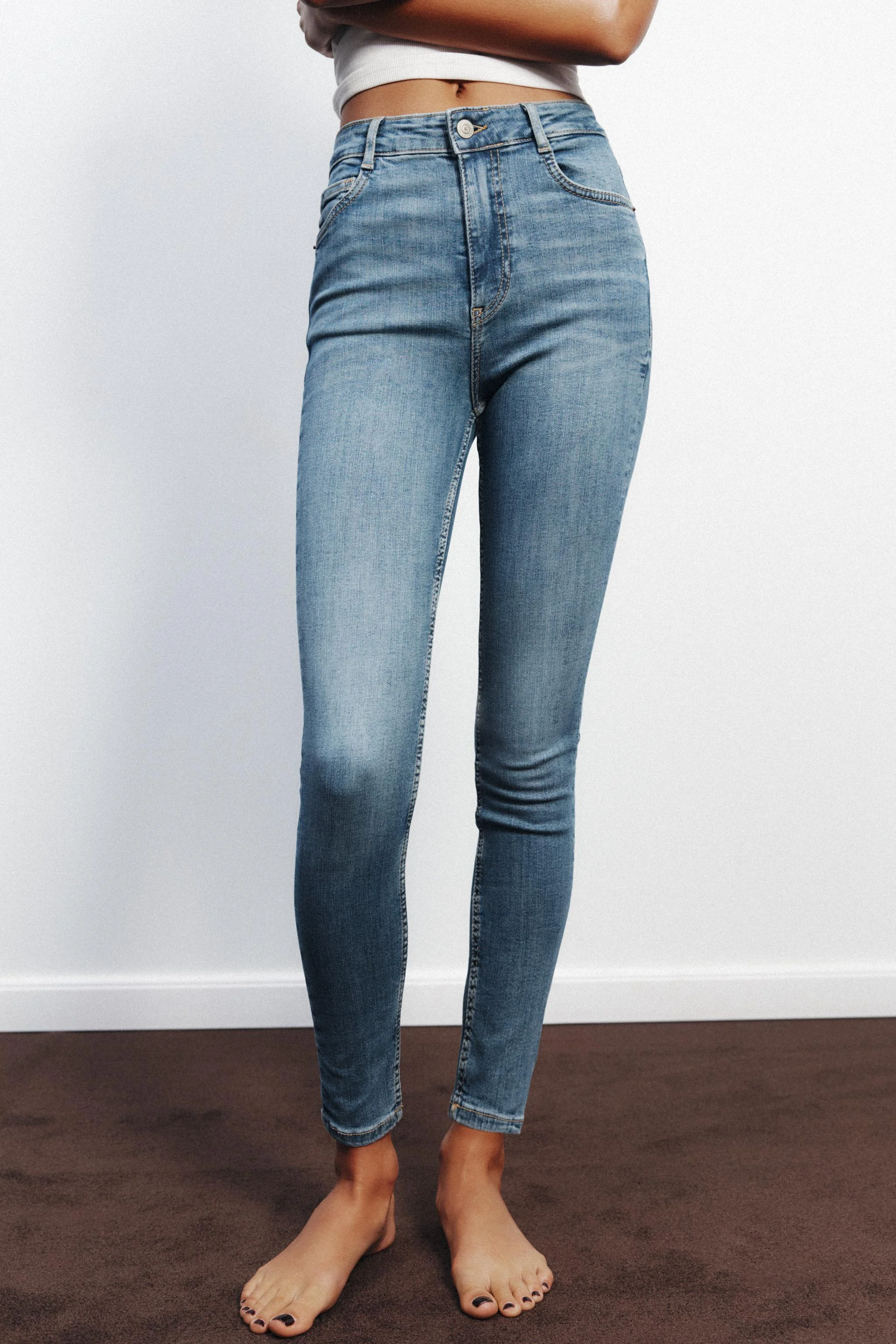 شلوار جین جذب کمر بلند