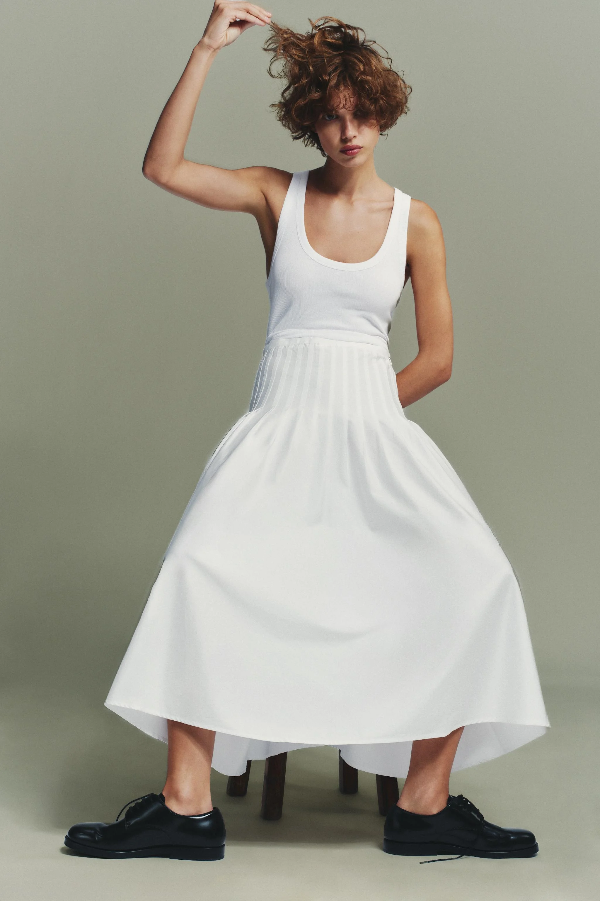 دامن میدی پلیسه دار دامن میدی پلیسه دار