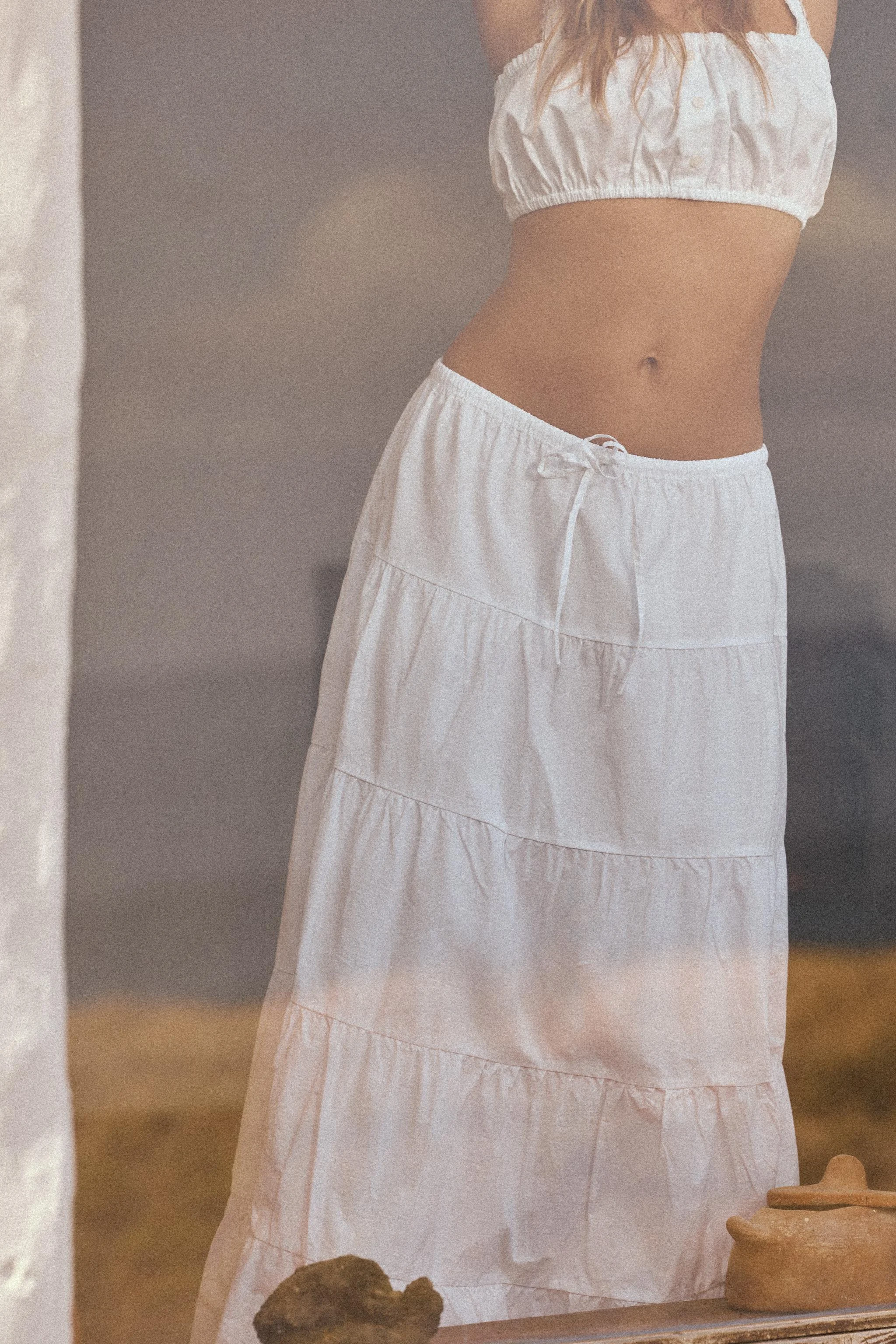 دامن بلند پنل دار دامن بلند پنل دار