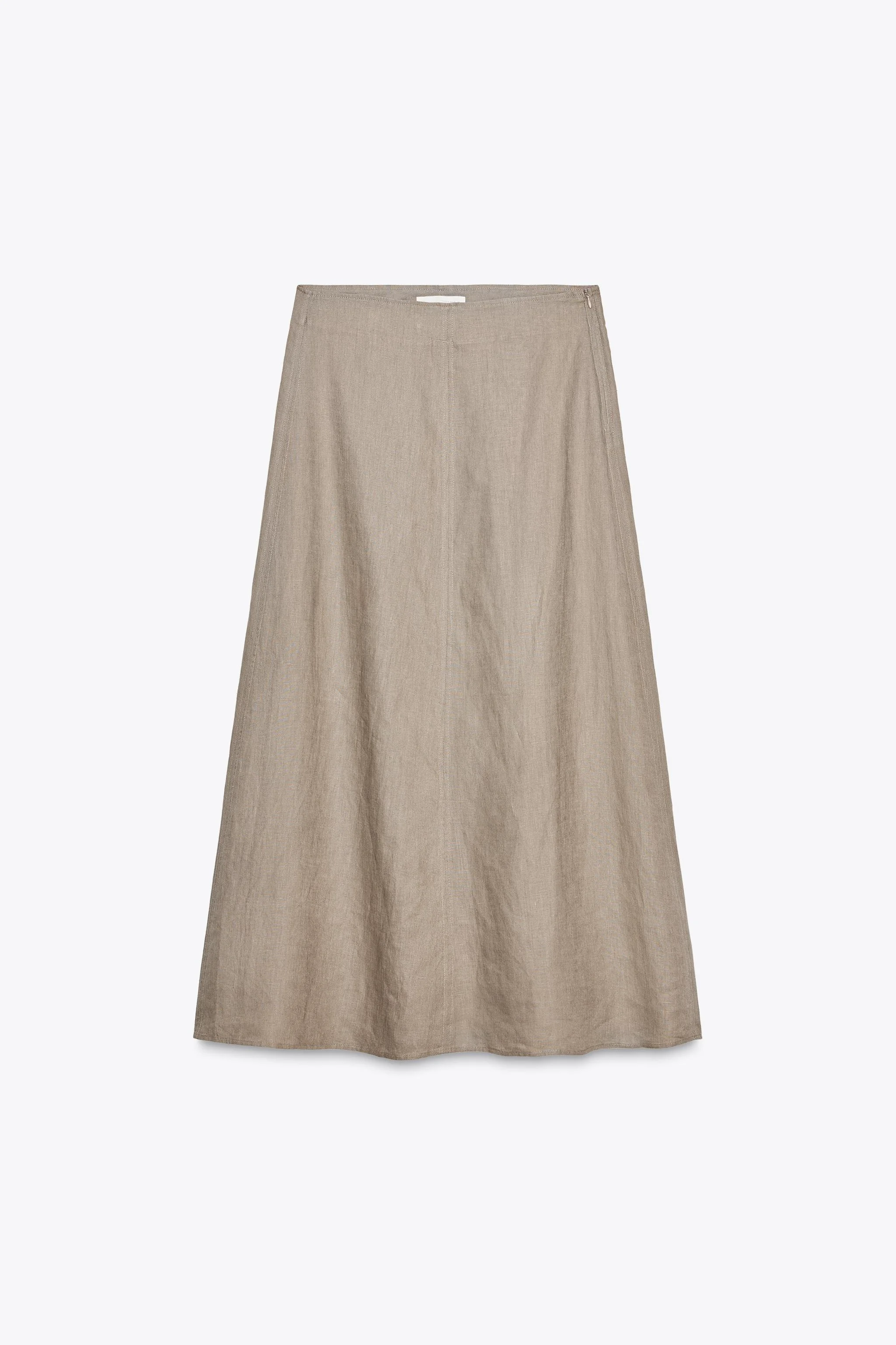 دامن میدی زنانه ZW COLLECTION با %۱۰۰ لینن دامن میدی زنانه ZW COLLECTION با %۱۰۰ لینن