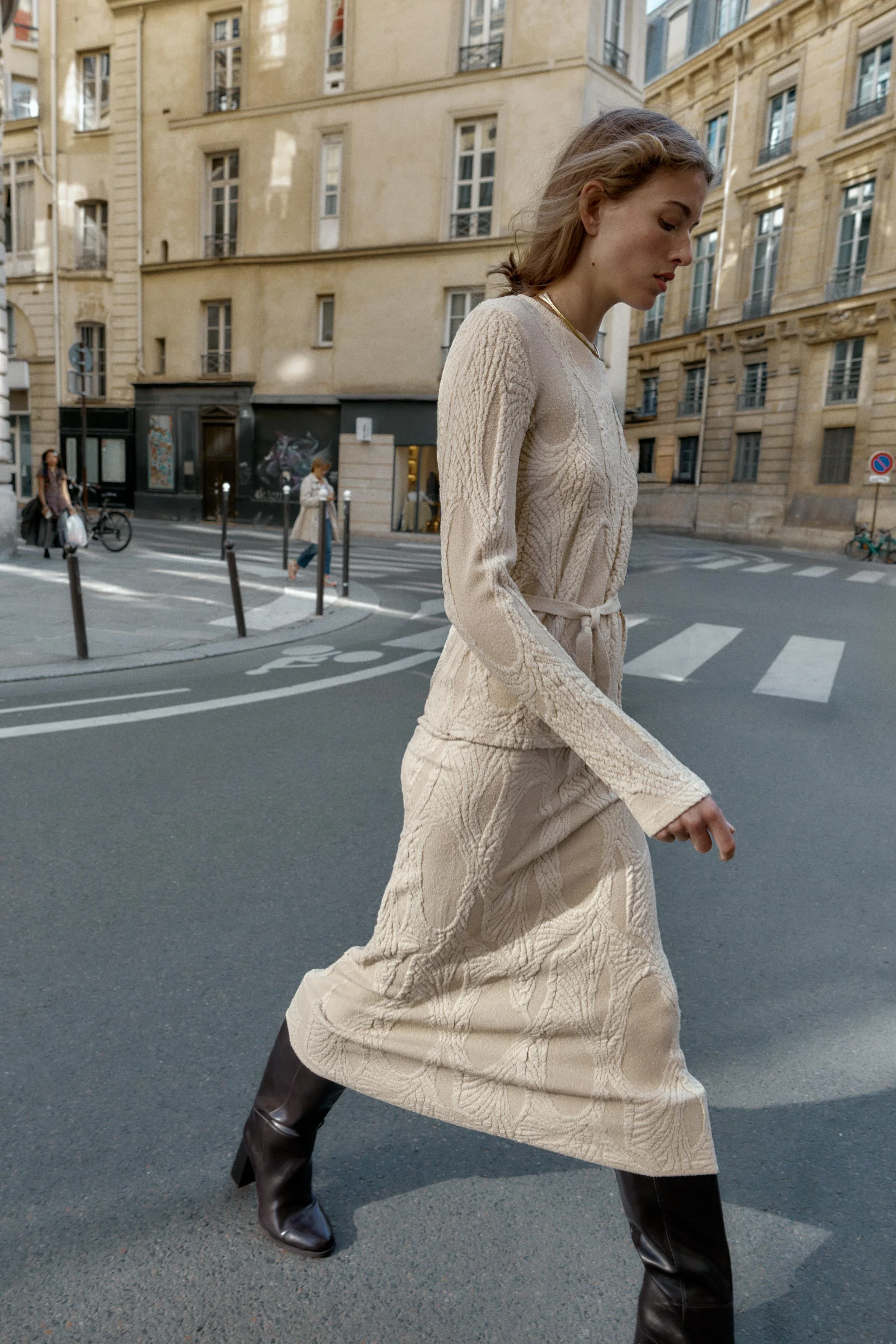 دامن میدی ژاکارد دامن میدی ژاکارد