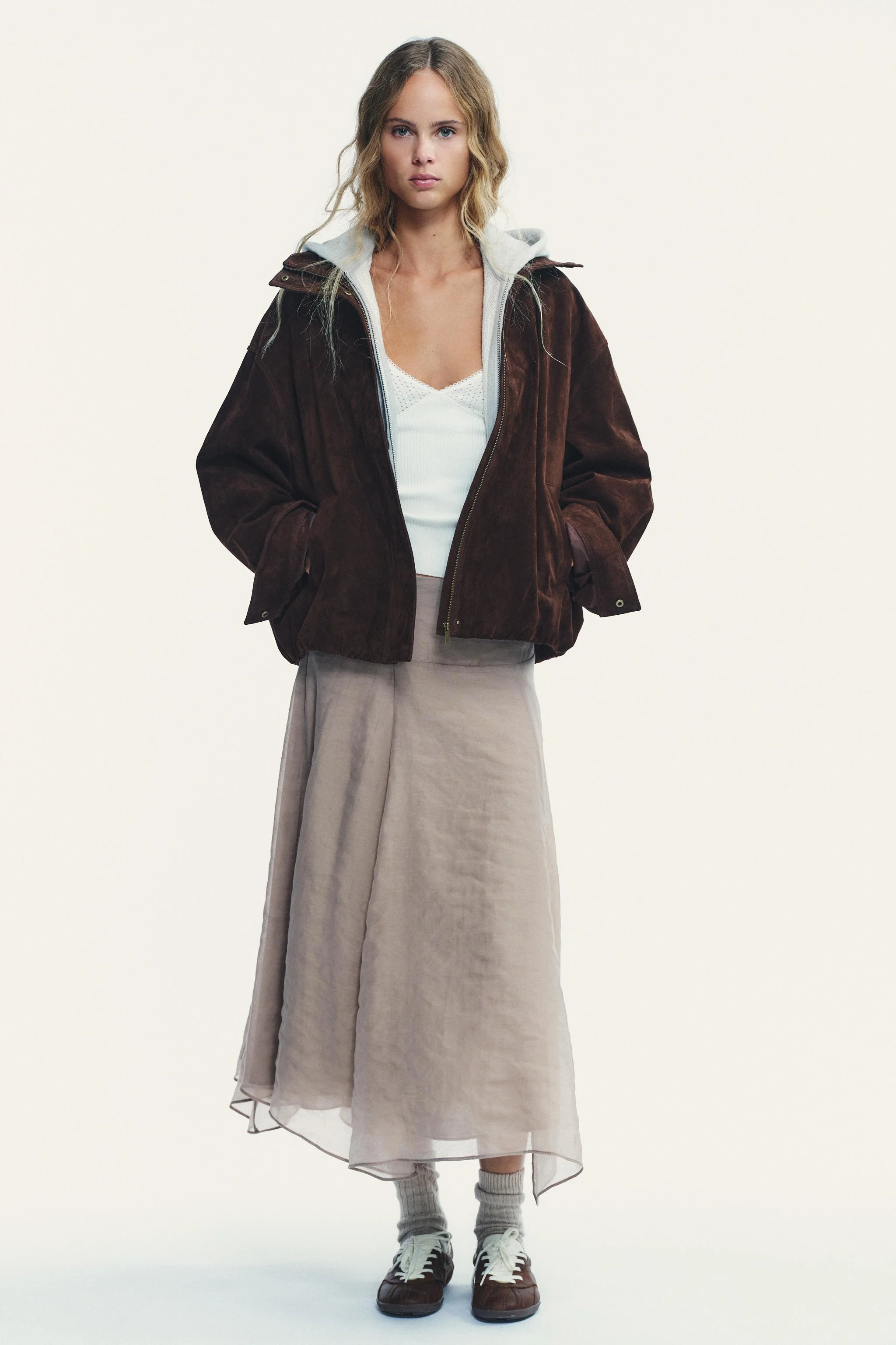 دامن میدی دو لایه