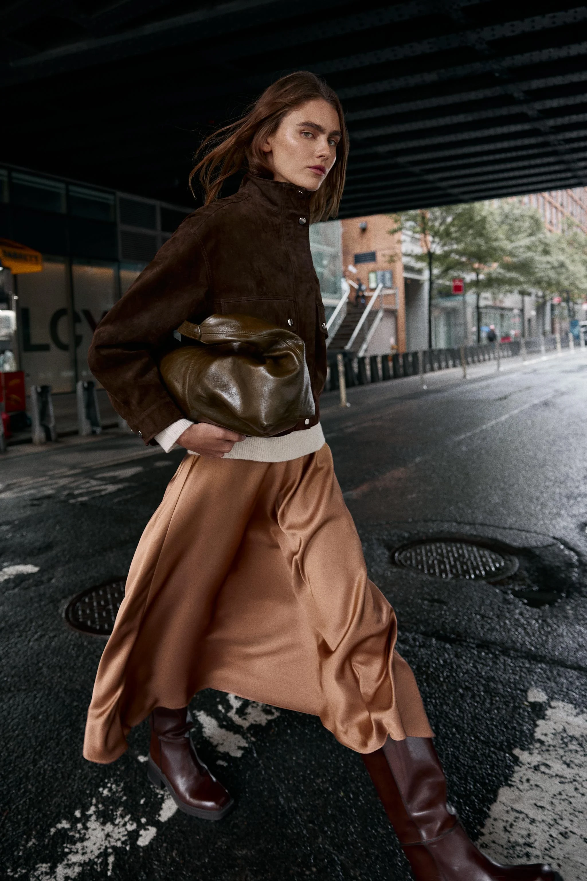 دامن میدی ساتن دامن میدی ساتن