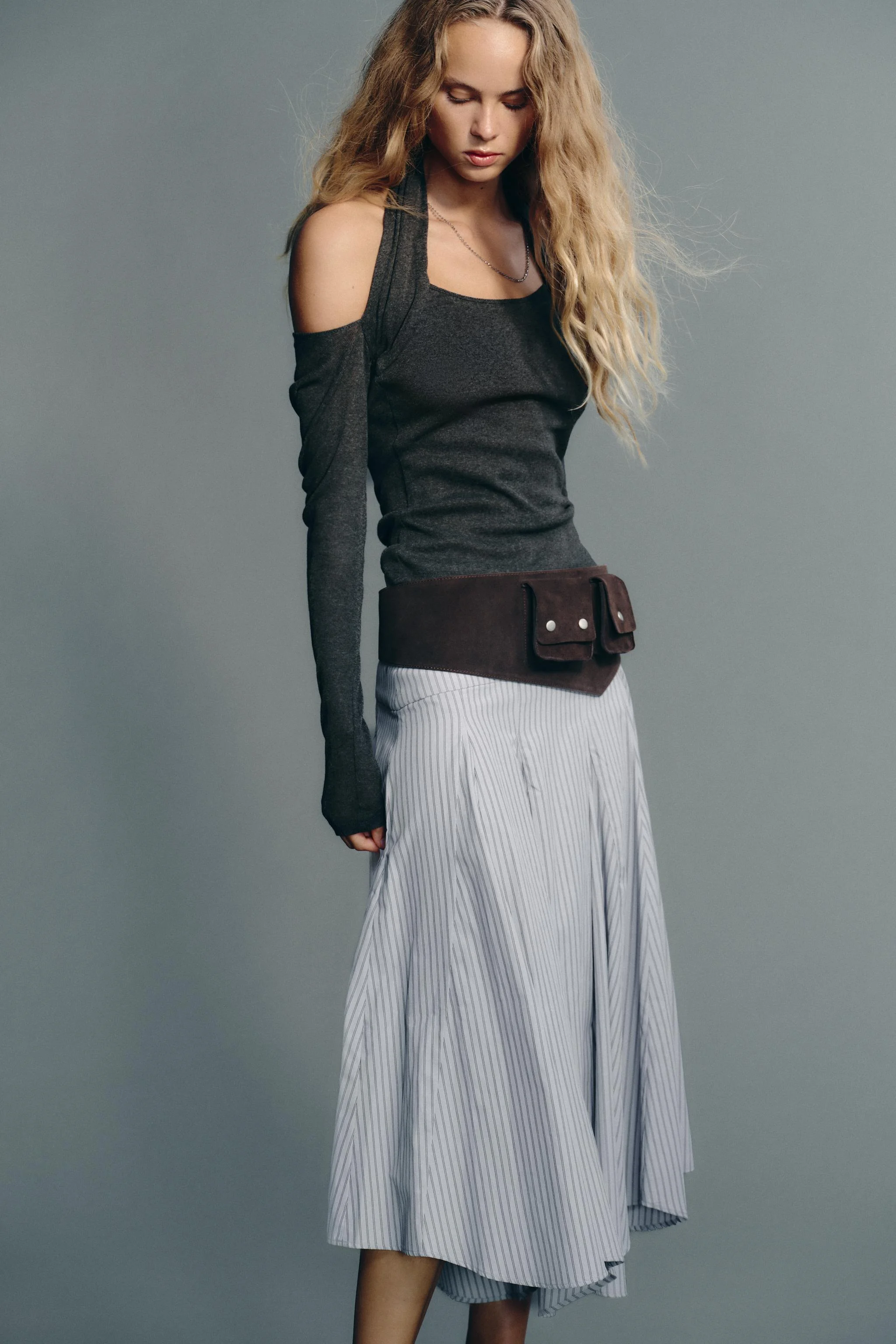 دامن میدی راه راه دامن میدی راه راه