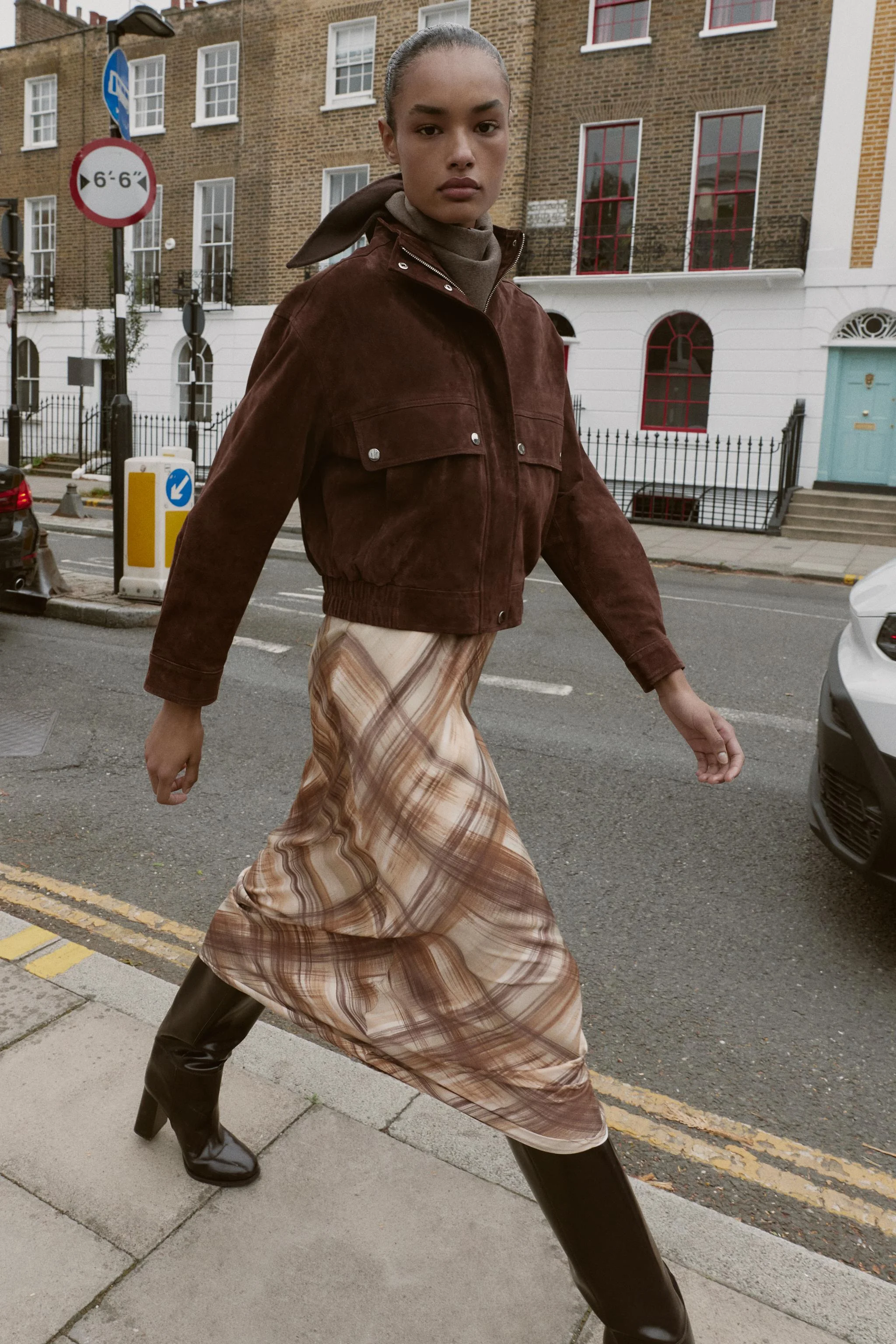 دامن میدی ساتن