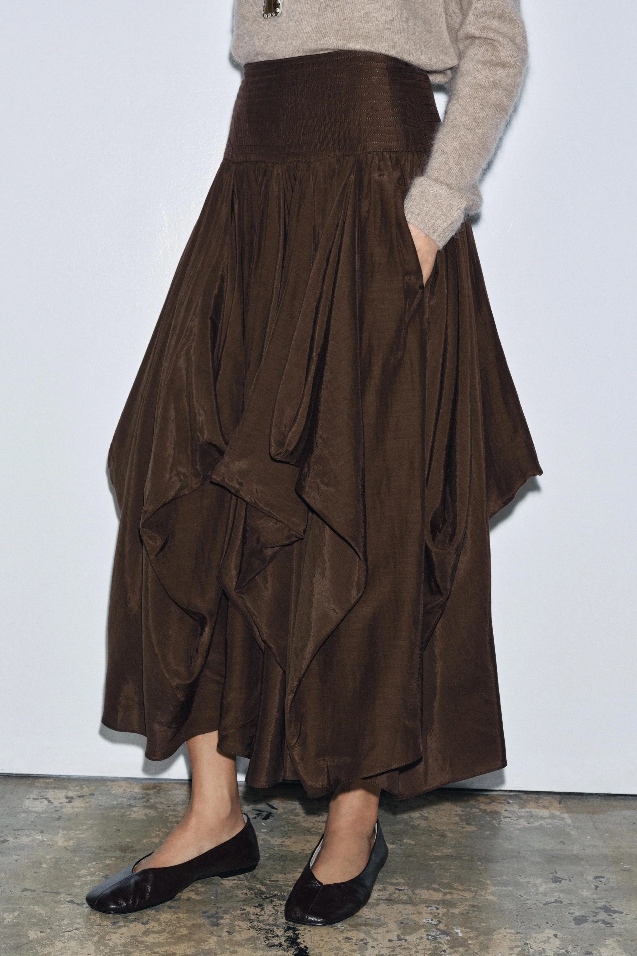 دامن میدی حجیم ZW COLLECTION