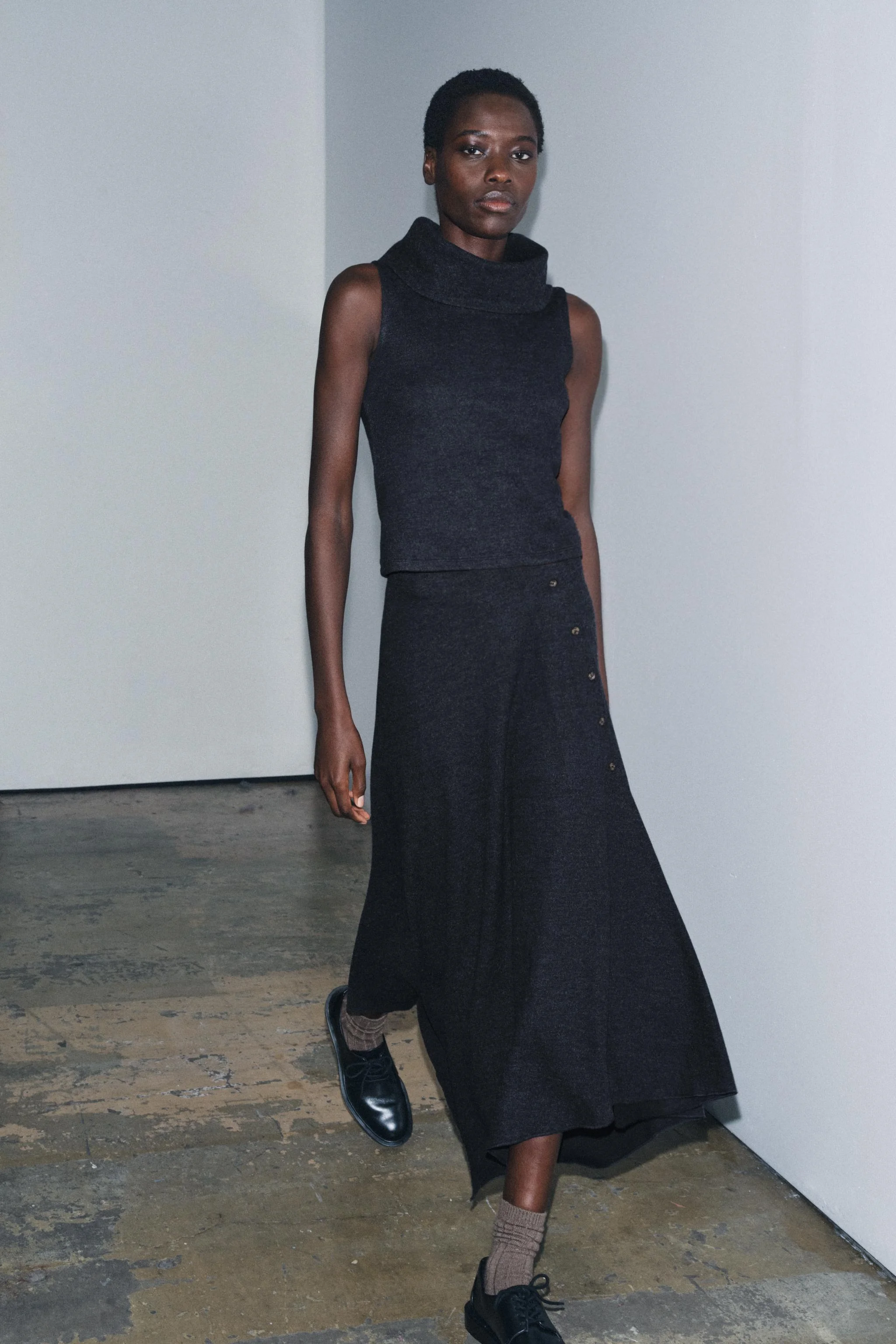 دامن بلند کبریتی نرم دامن بلند کبریتی نرم