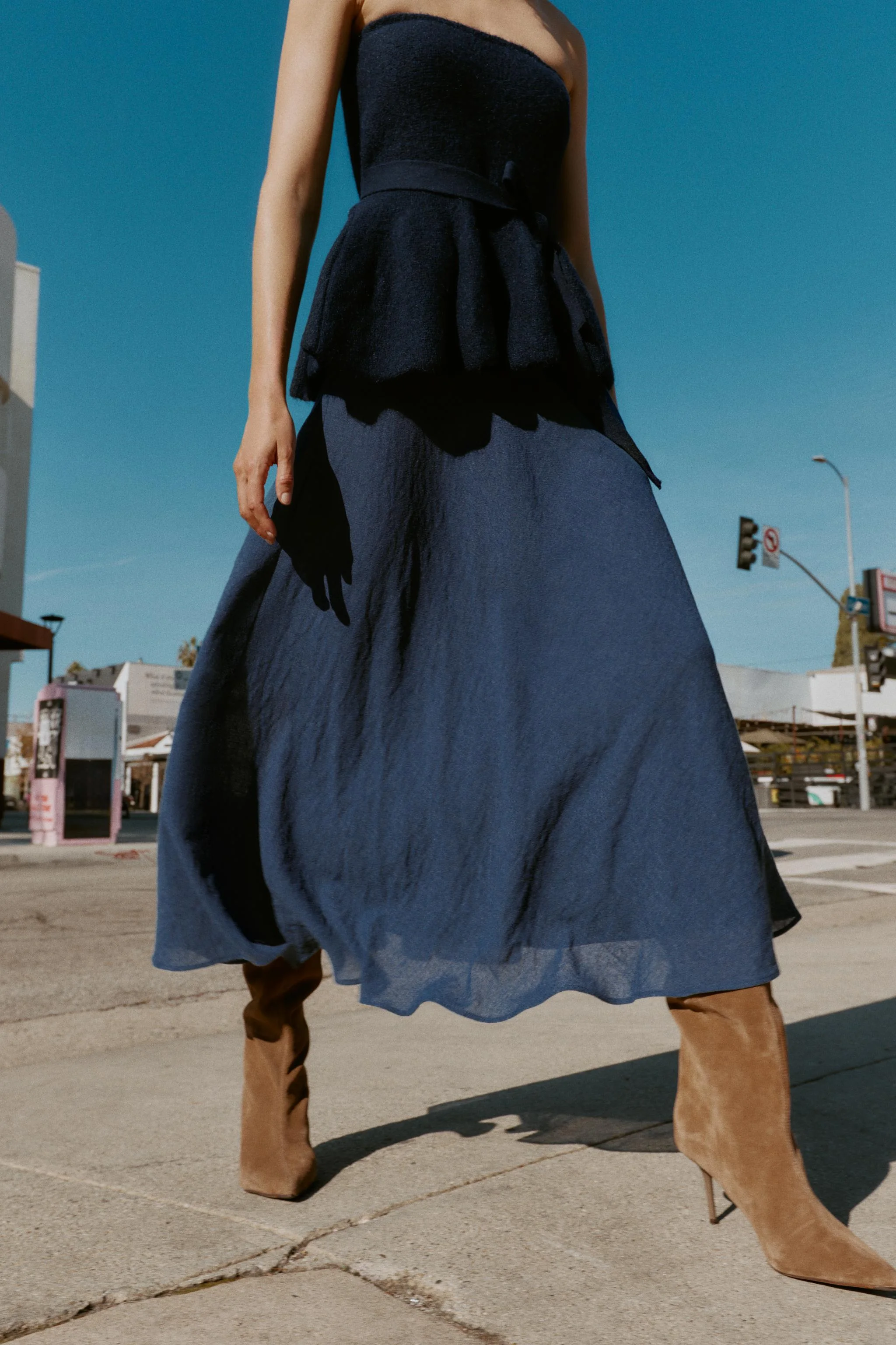 دامن میدی لایه ای دامن میدی لایه ای