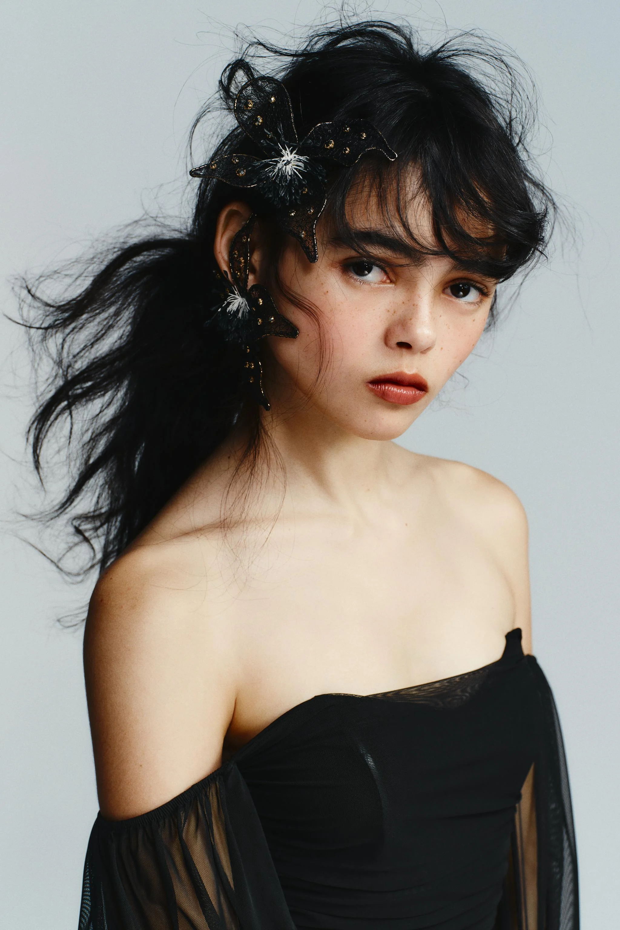 گوشواره های گل ماکسی