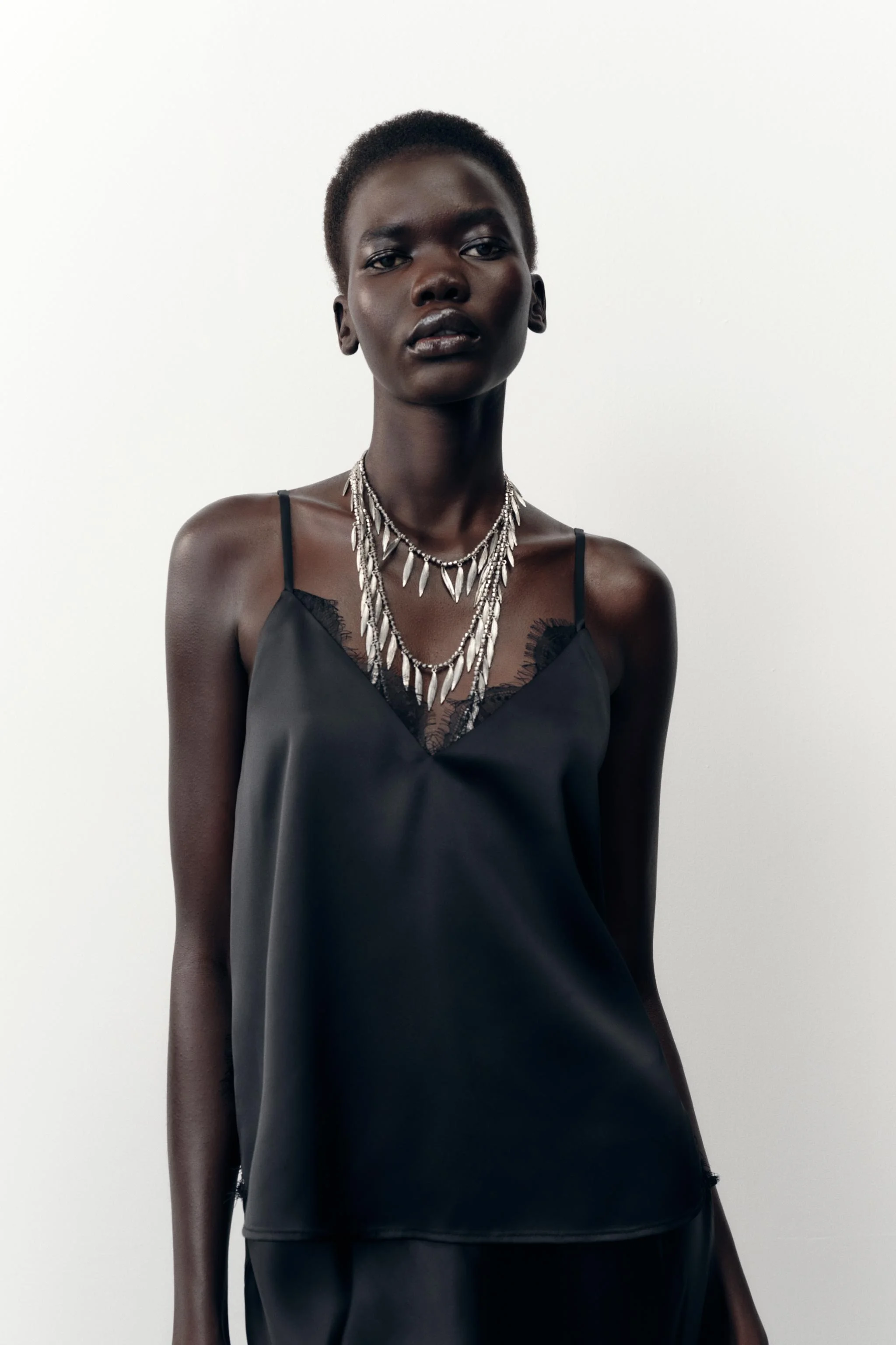 تاپ ساتن با گیپور