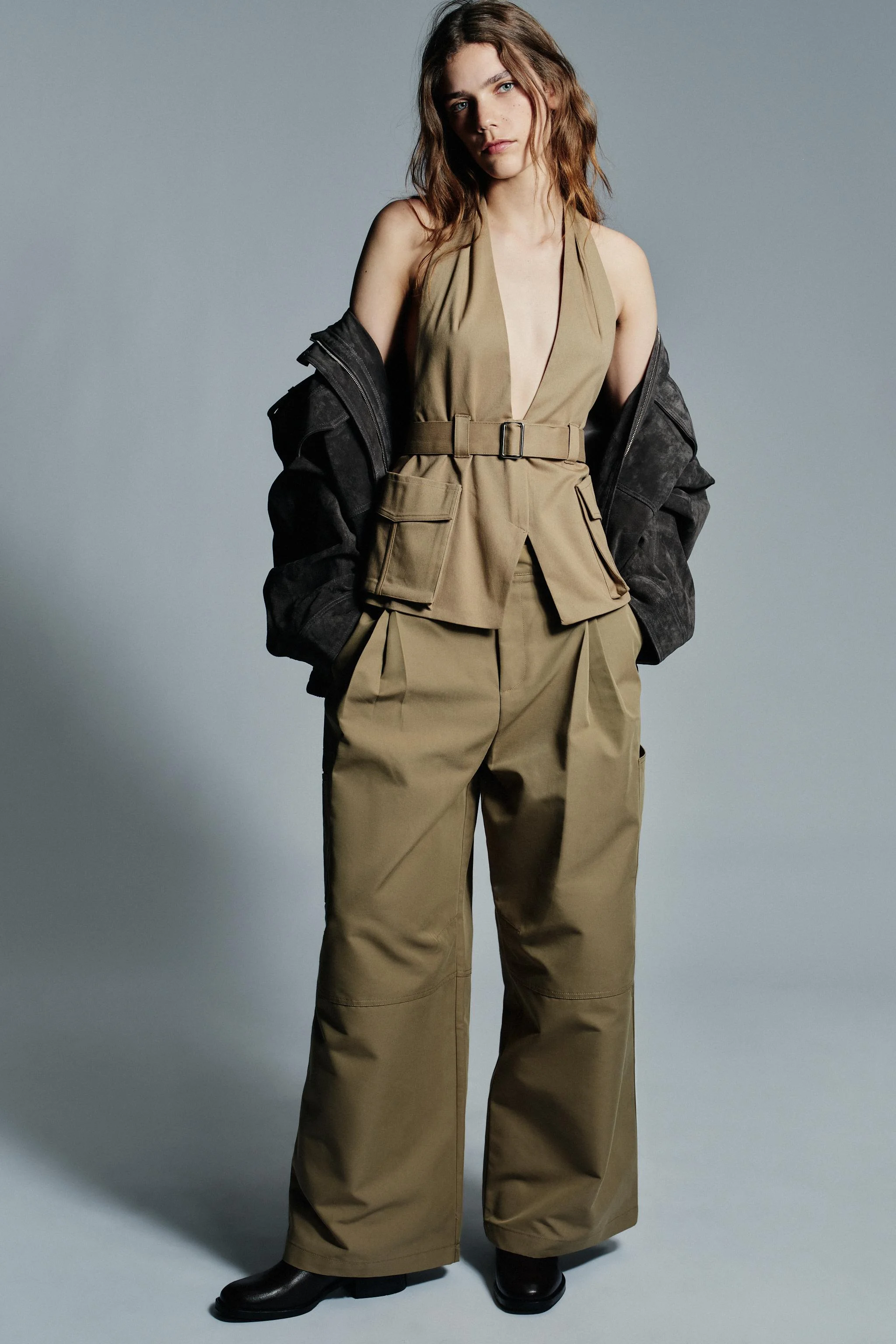 تاپ هالتر با جیب