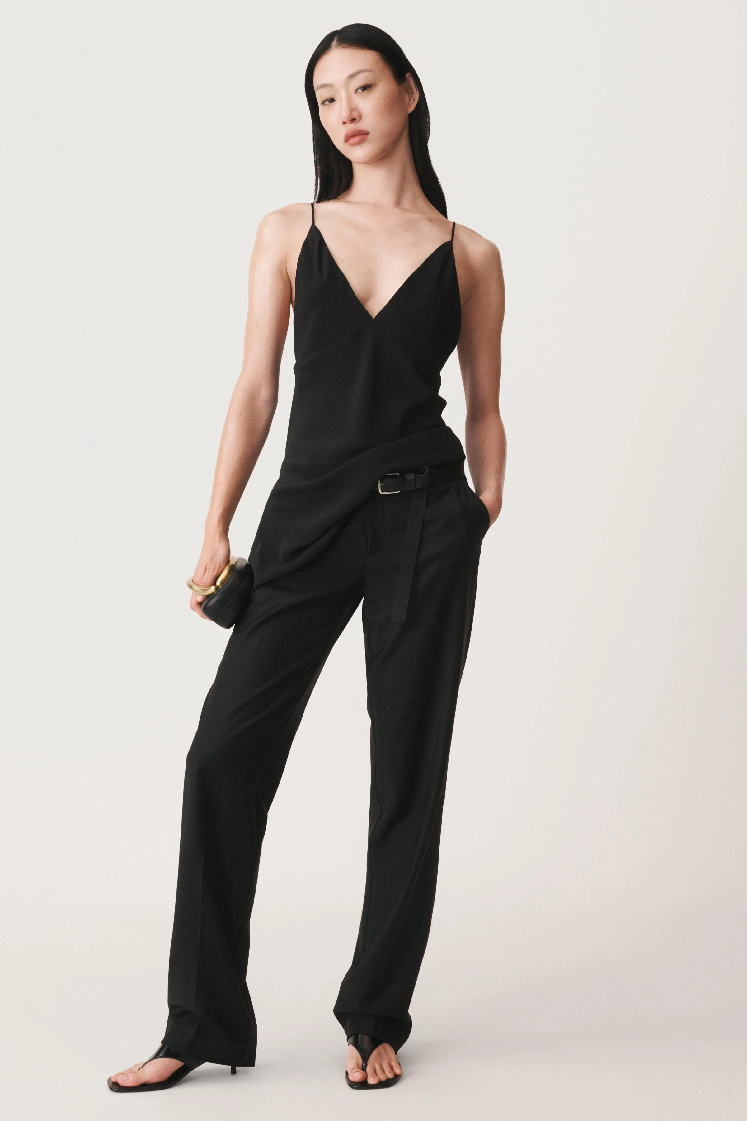 تاپ ابریشمی ۱۰۰٪ با چاک