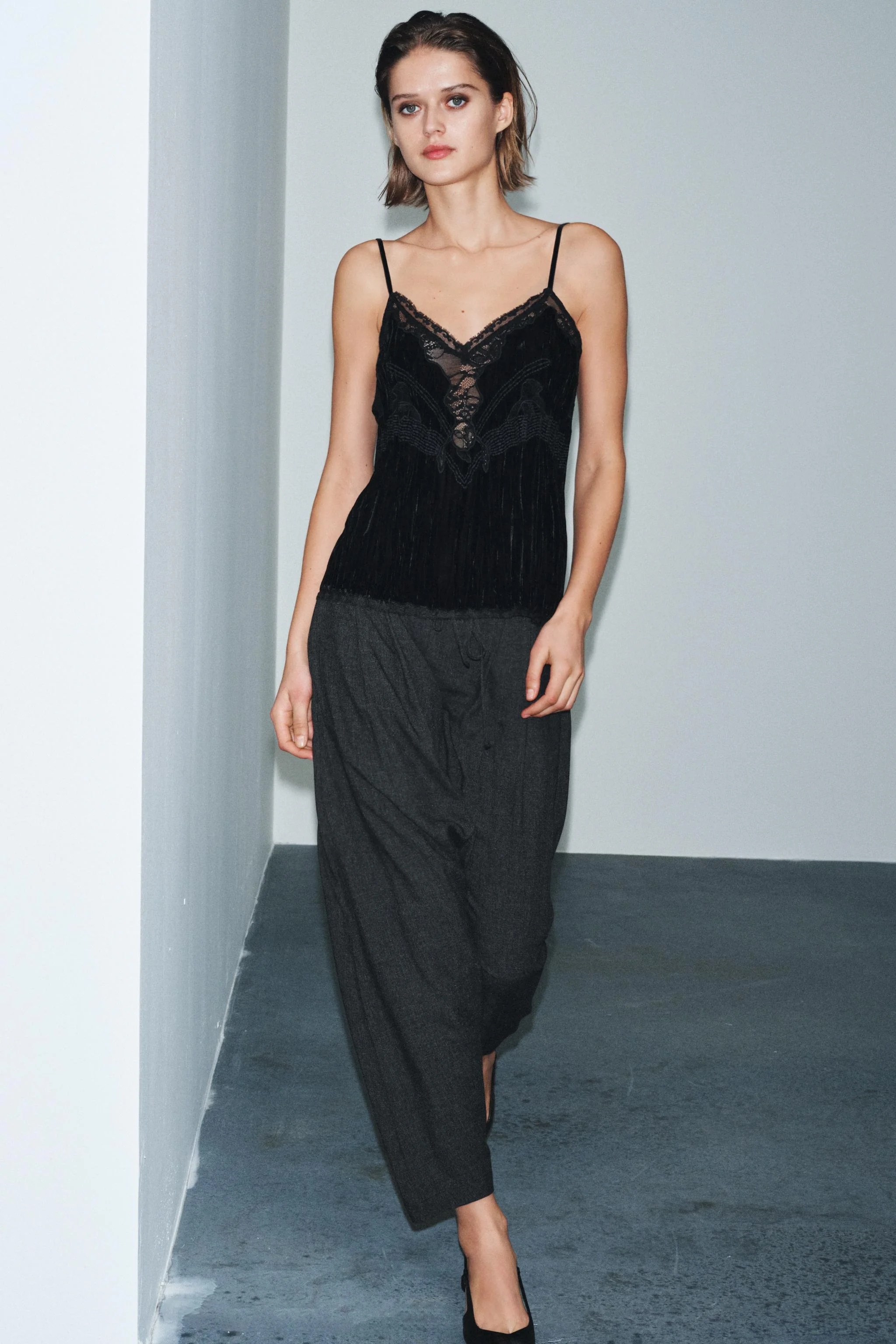 تاپ مخمل گیپور ZW COLLECTION