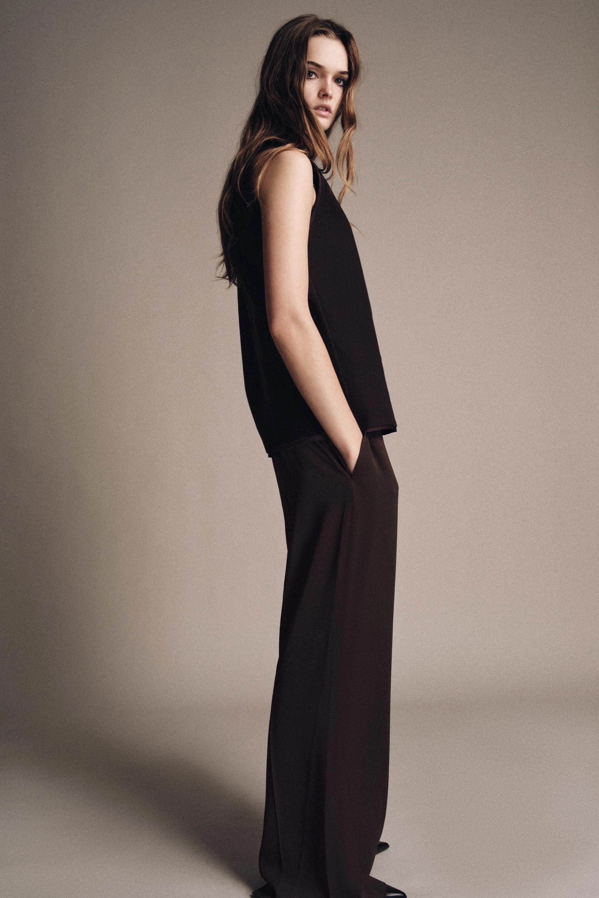 تاپ آستین حلقه ای نرم