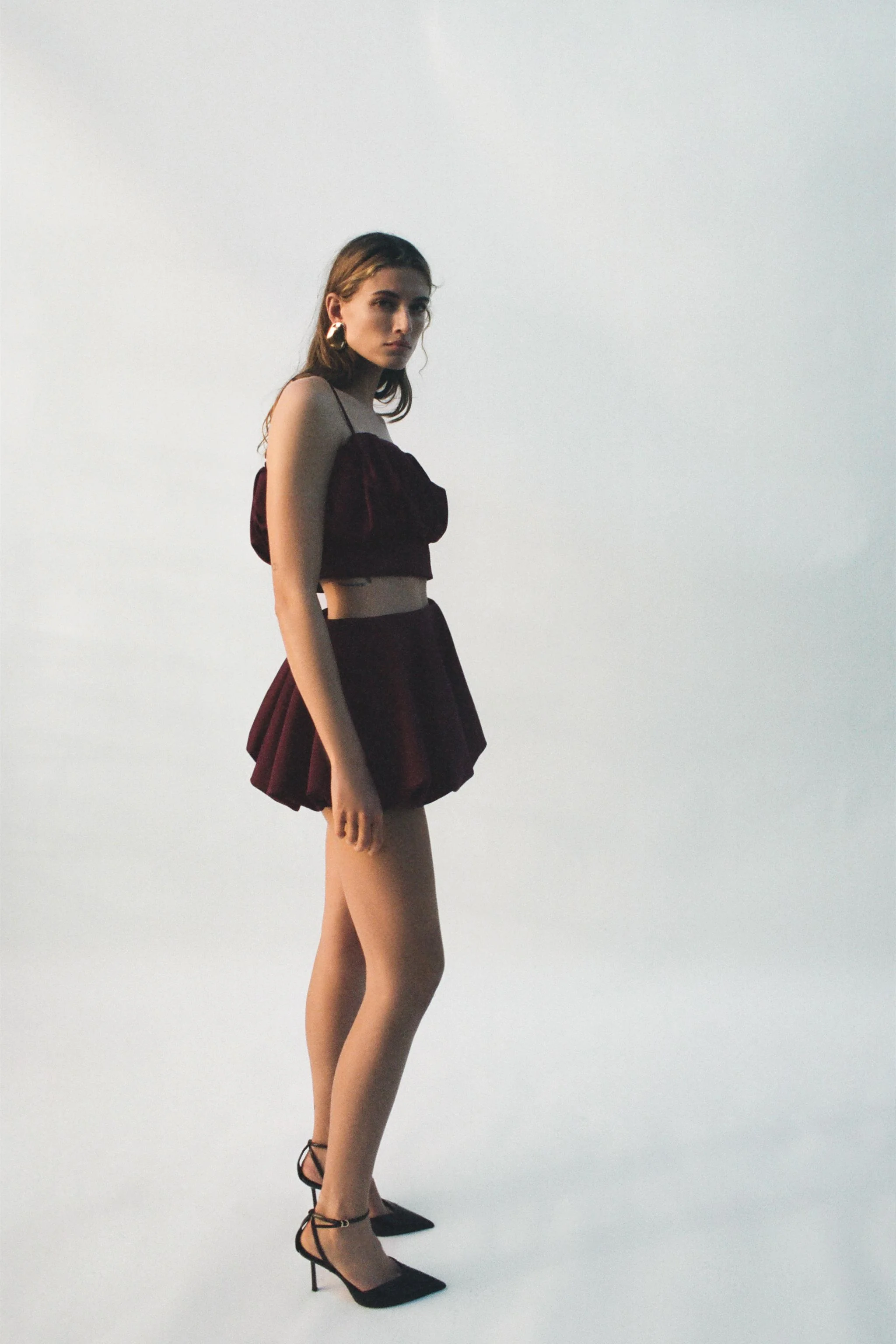 تاپ بالونی بند دار