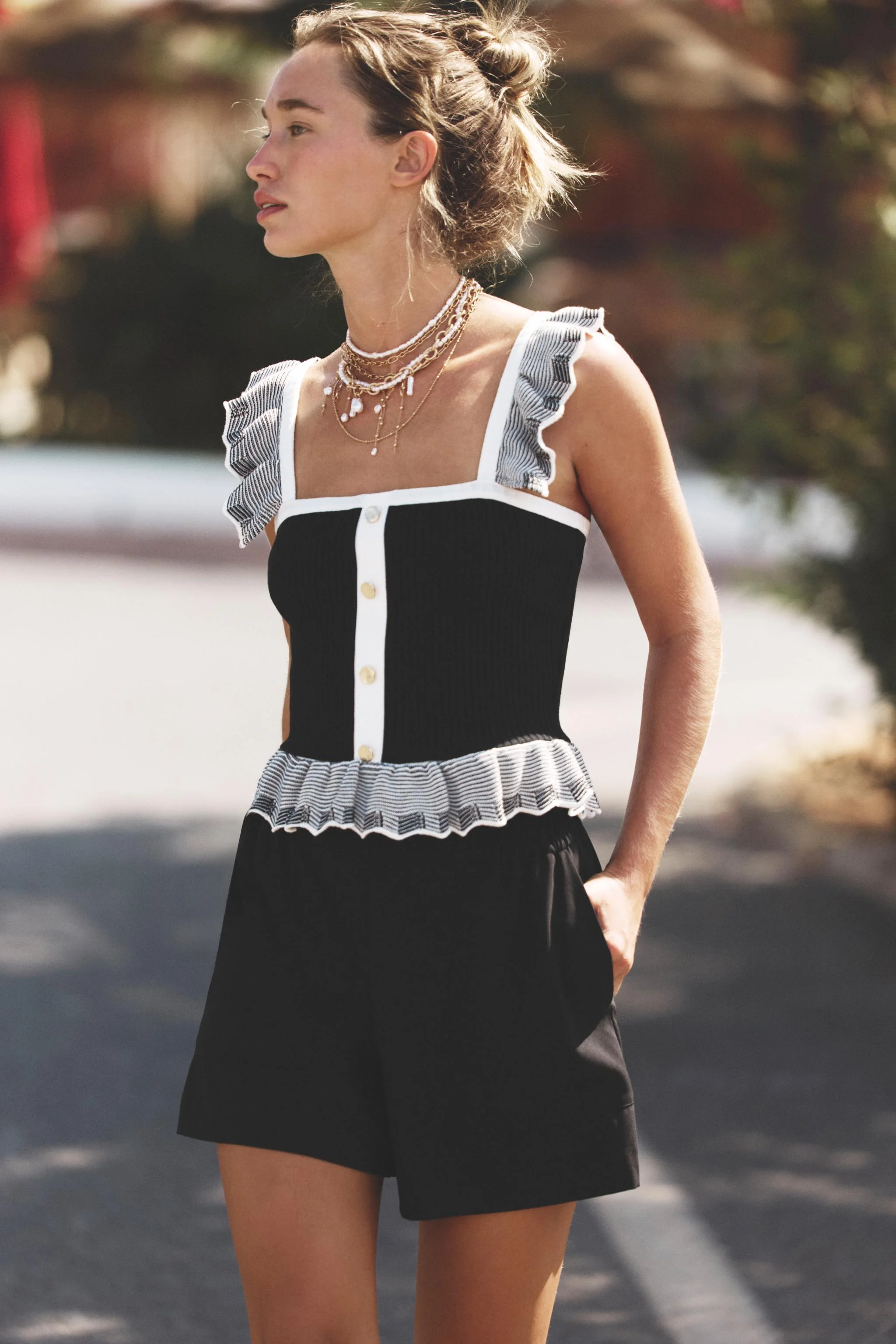 تاپ بافتنی کبریتی