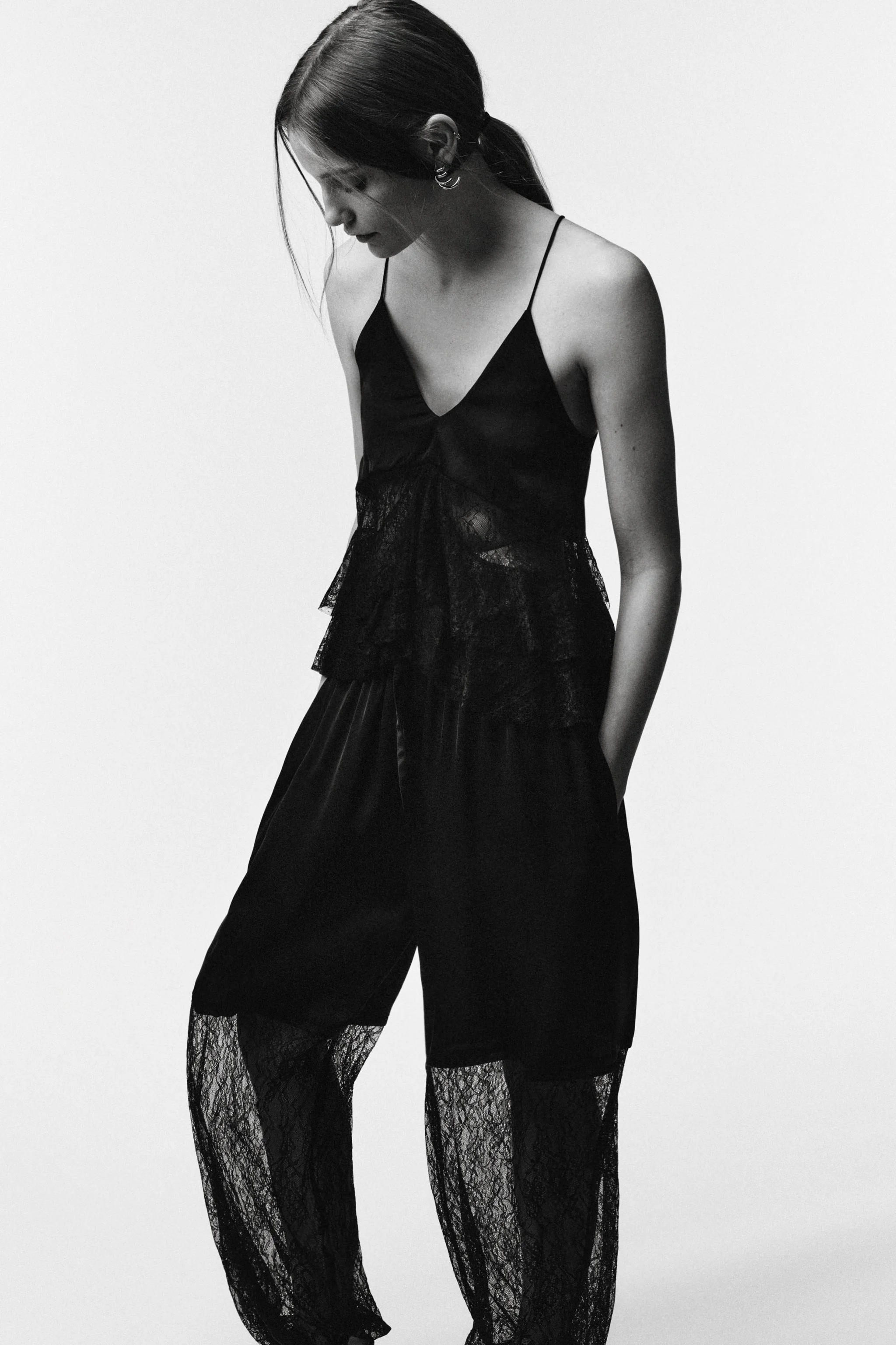 تاپ ترکیبی گیپور با طرح خاص تاپ ترکیبی گیپور با طرح خاص