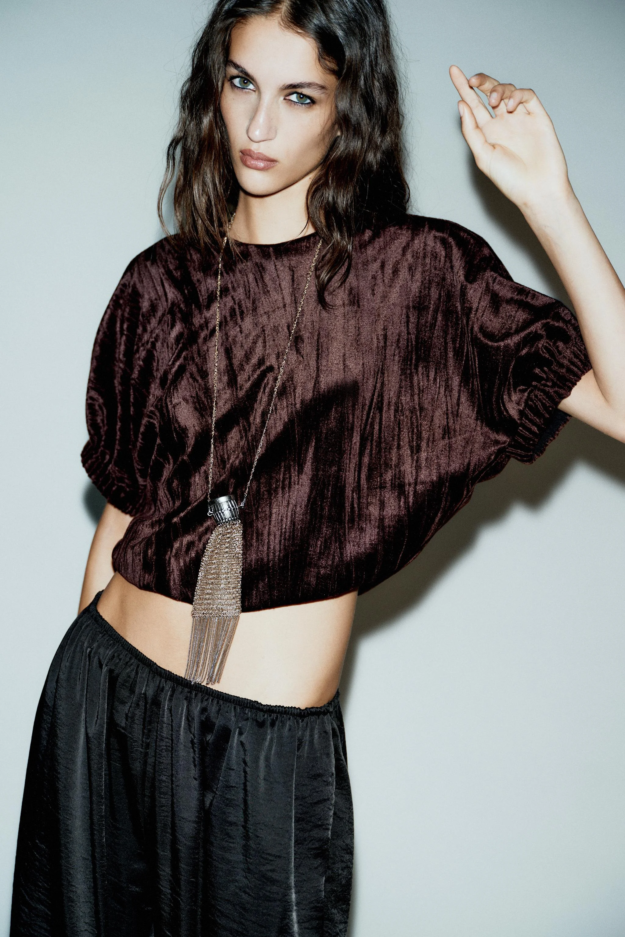 تاپ مخمل بادکنکی تاپ مخمل بادکنکی