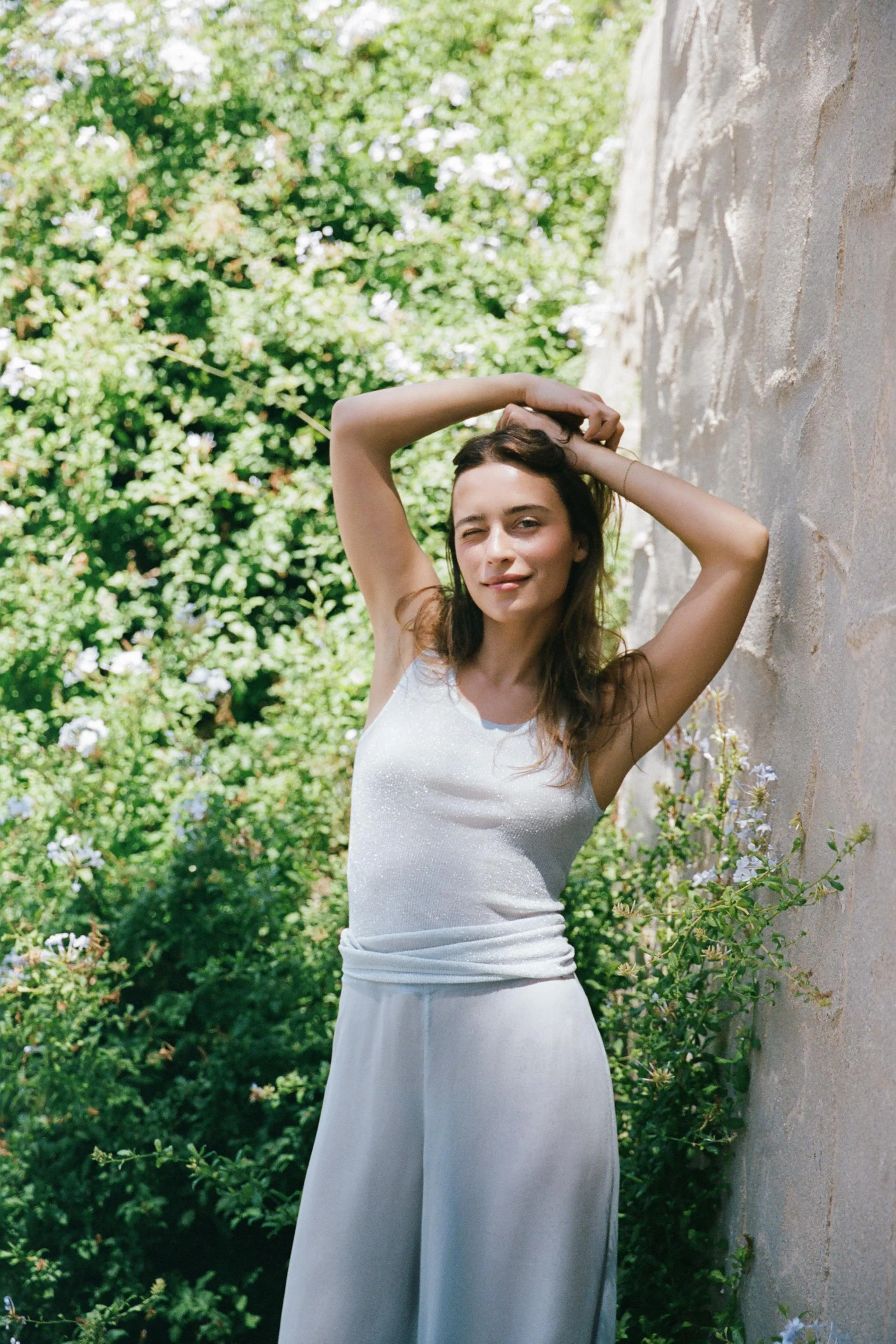 تاپ بافتنی با نخ متالیک