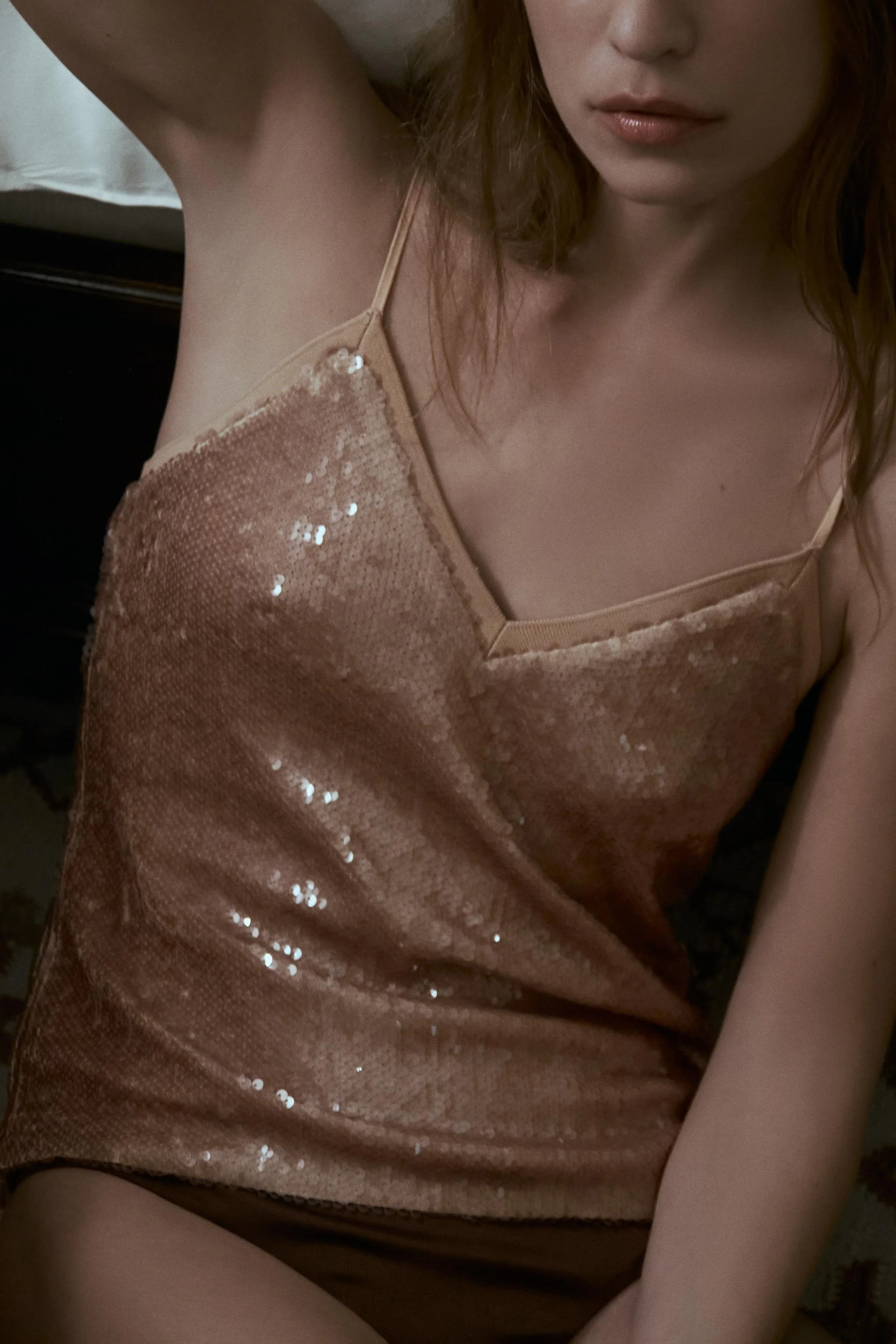 تاپ بندی پولک دار