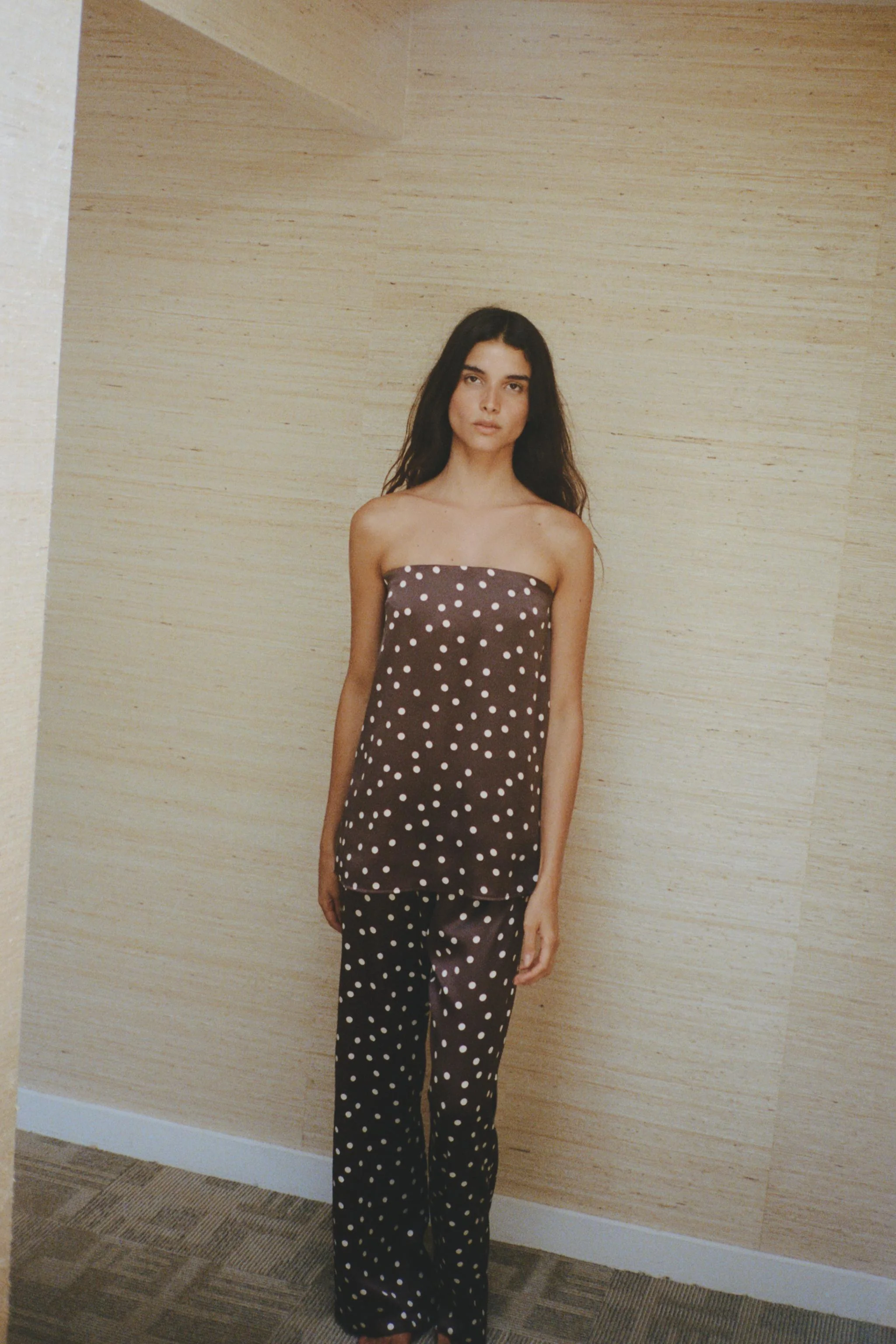 تاپ ساتن بدون بند