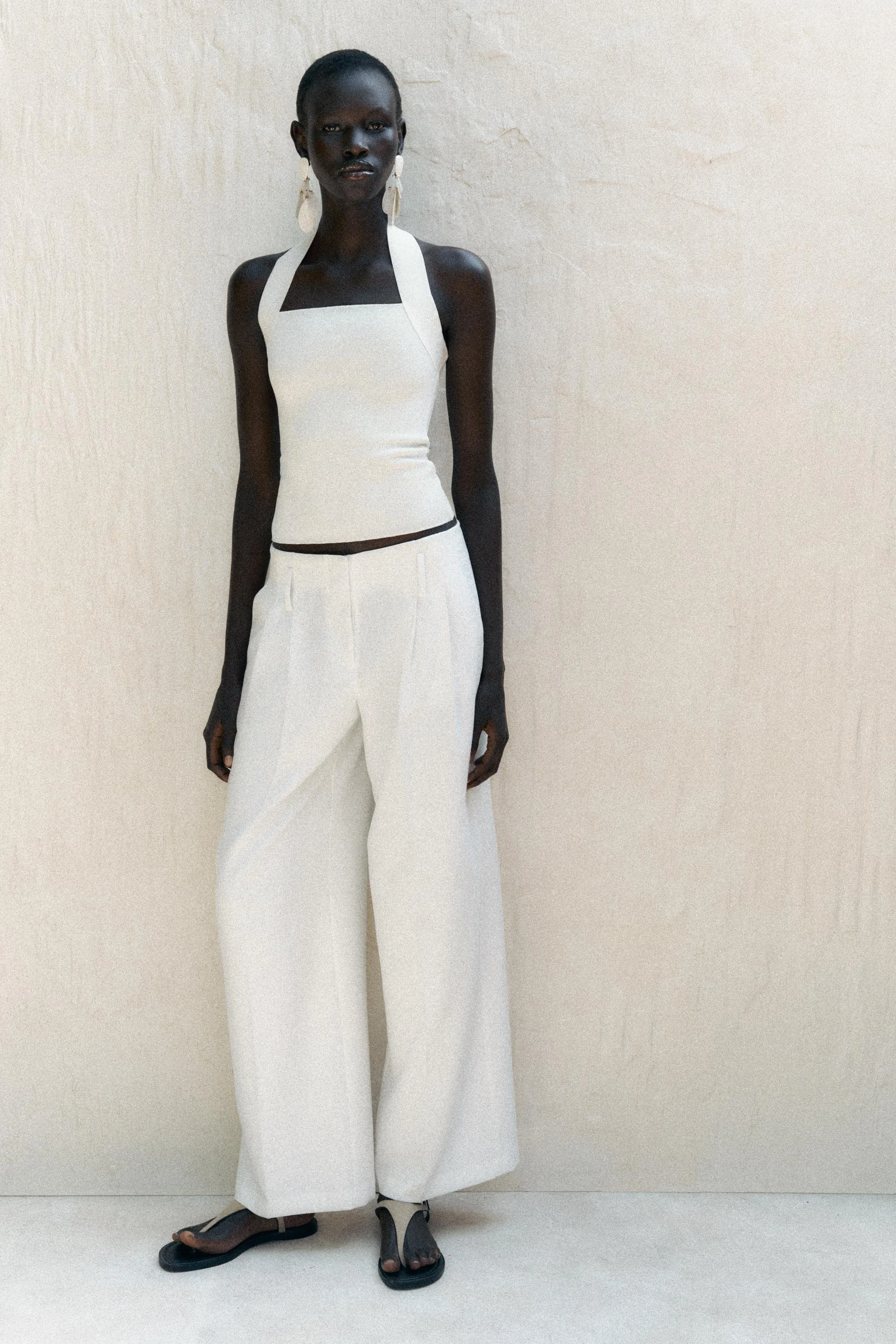 تاپ یقه هالتر کشی