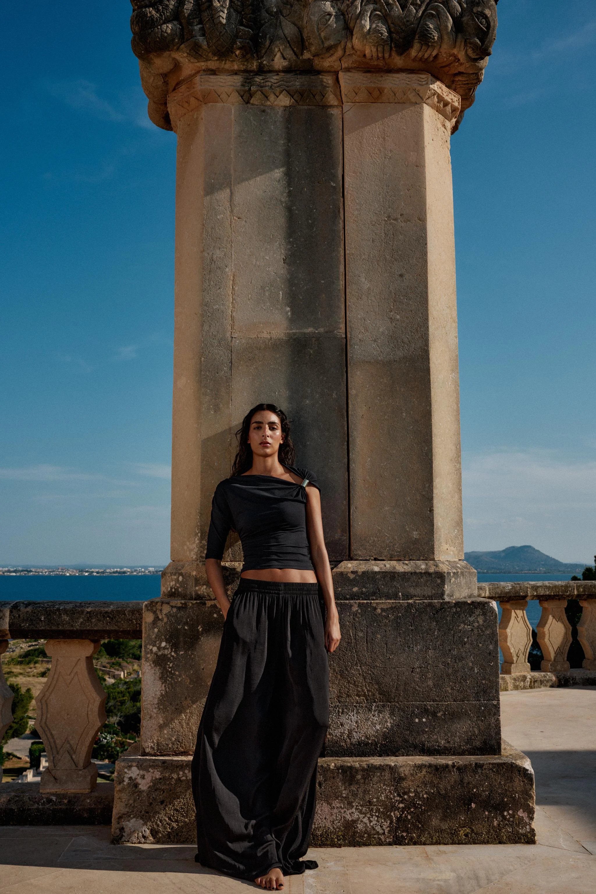 تاپ بافتنی پلی آمید نامتقارن