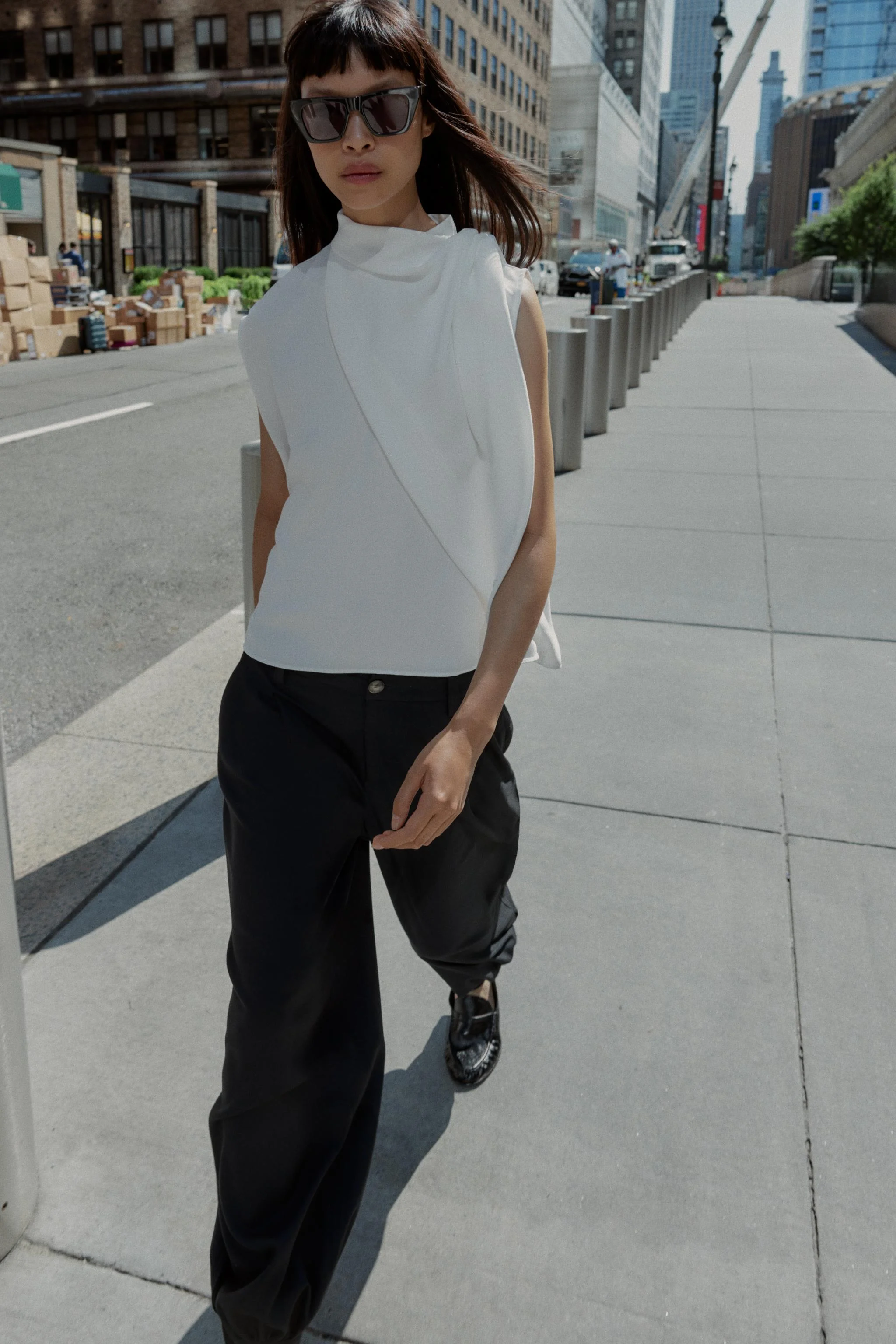 تاپ کرپ کیپ نامتقارن