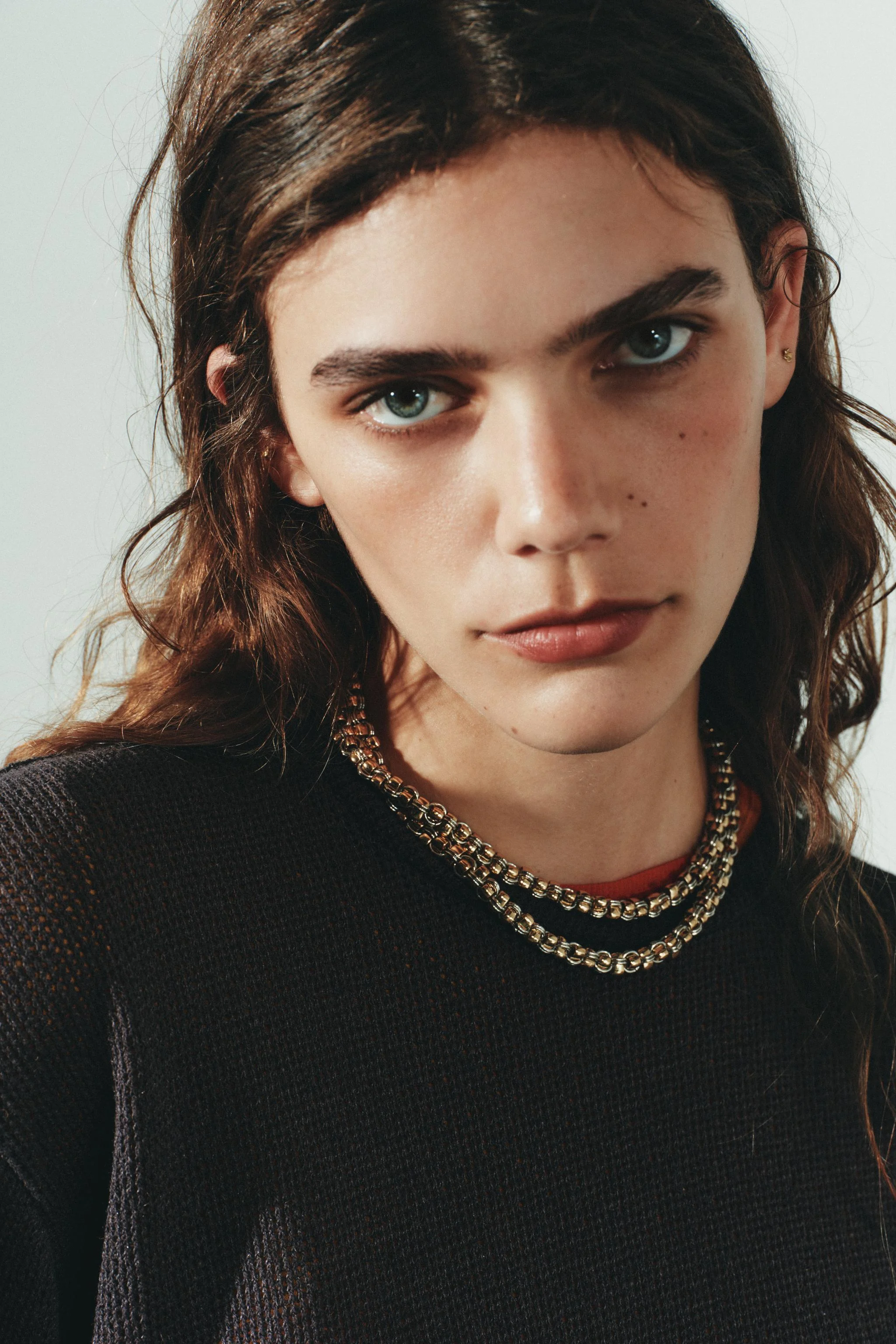 گردنبند زنجیری ترکیبی گردنبند زنجیری ترکیبی