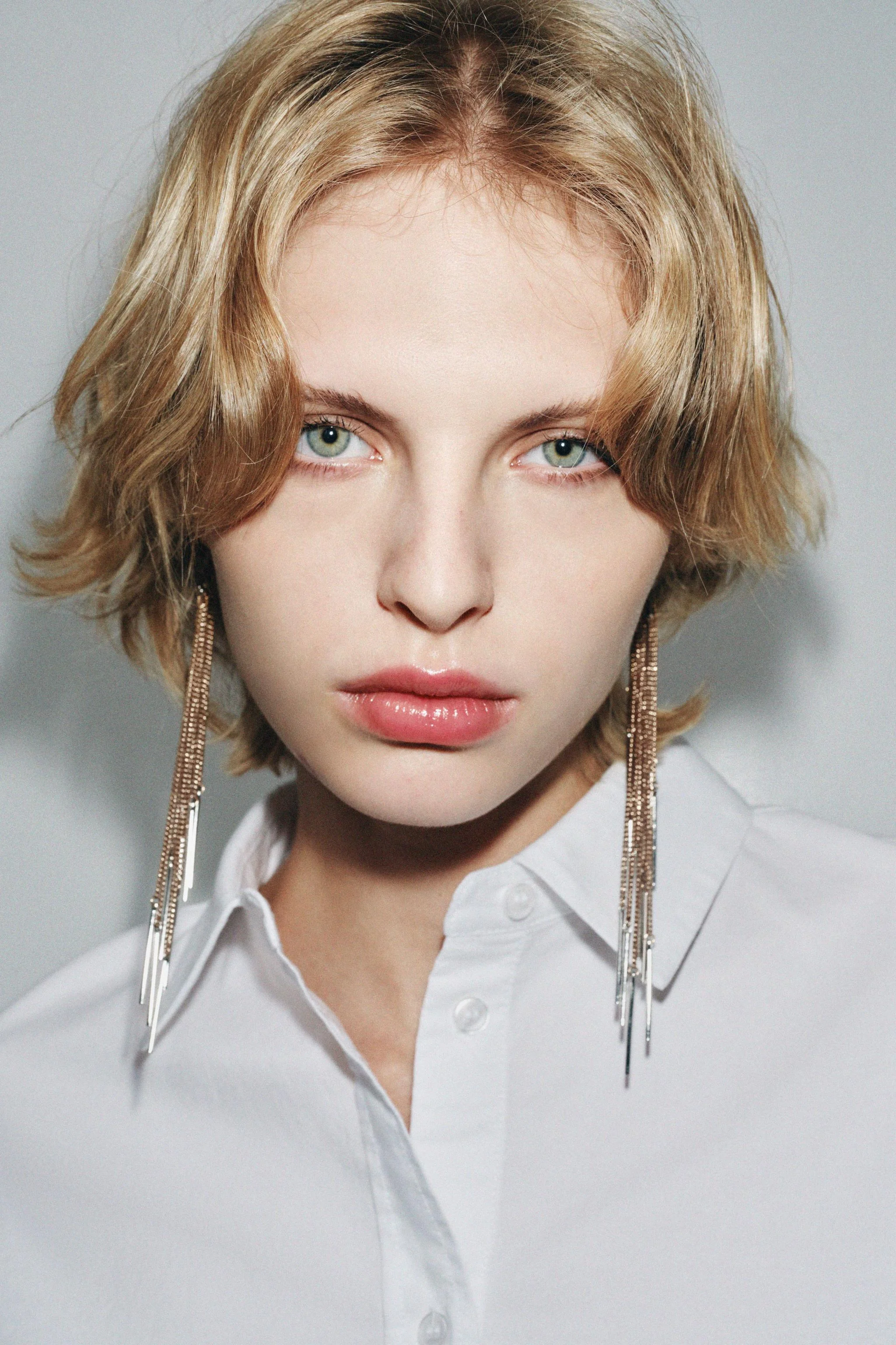 گوشواره های زنجیری آبشاری گوشواره های زنجیری آبشاری