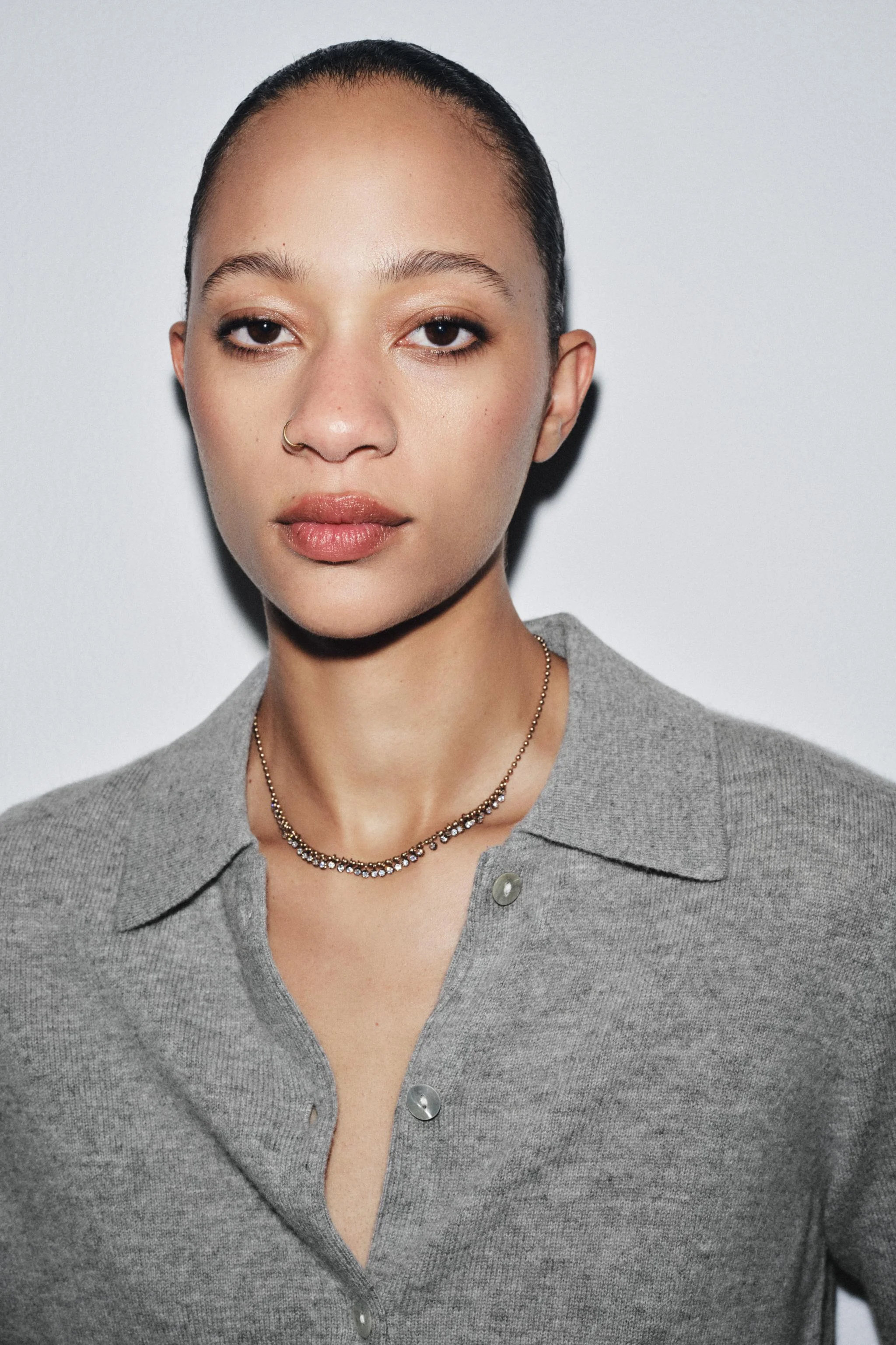 گردنبند مهره ای جواهری