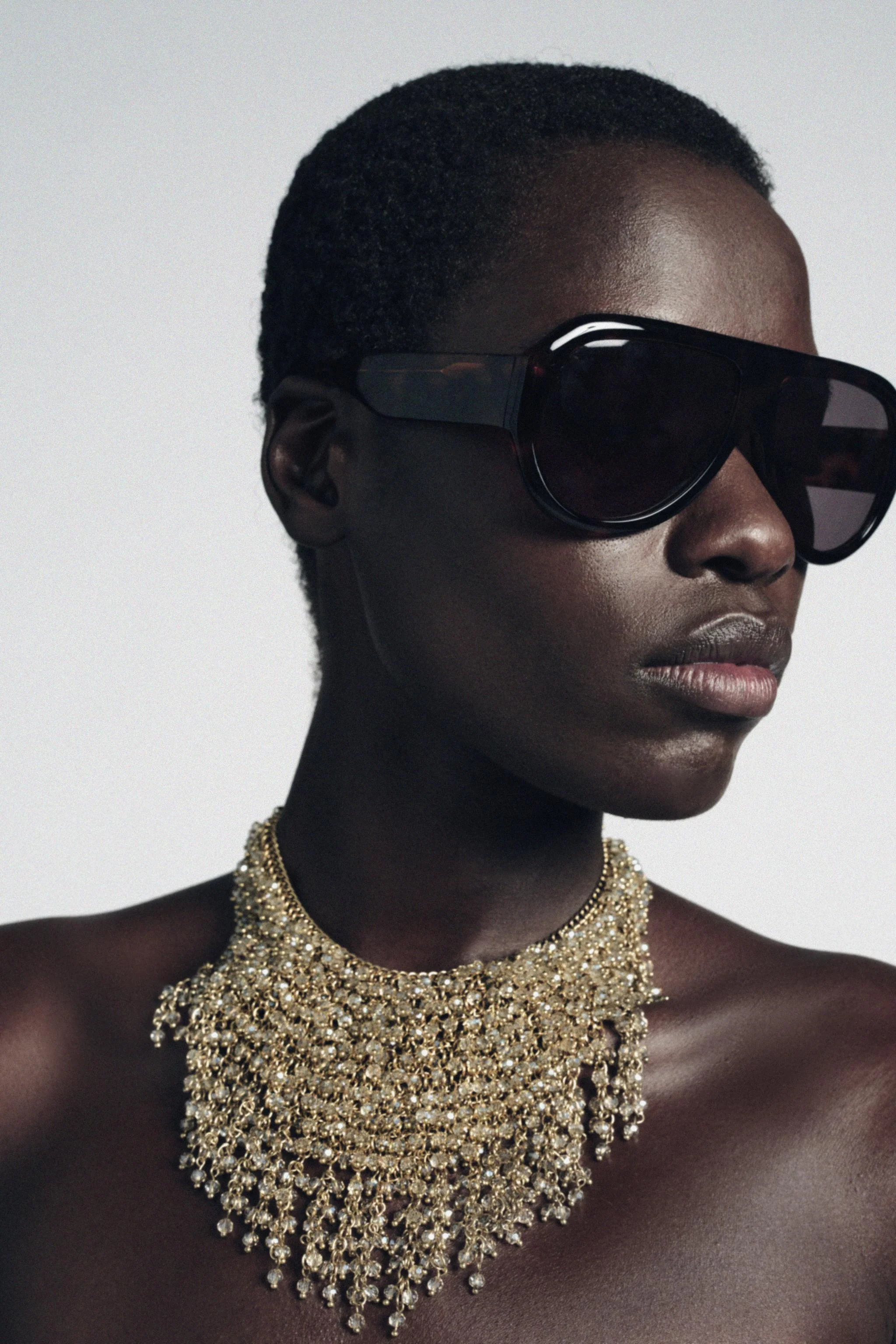 گردنبند آبشاری براق گردنبند آبشاری براق