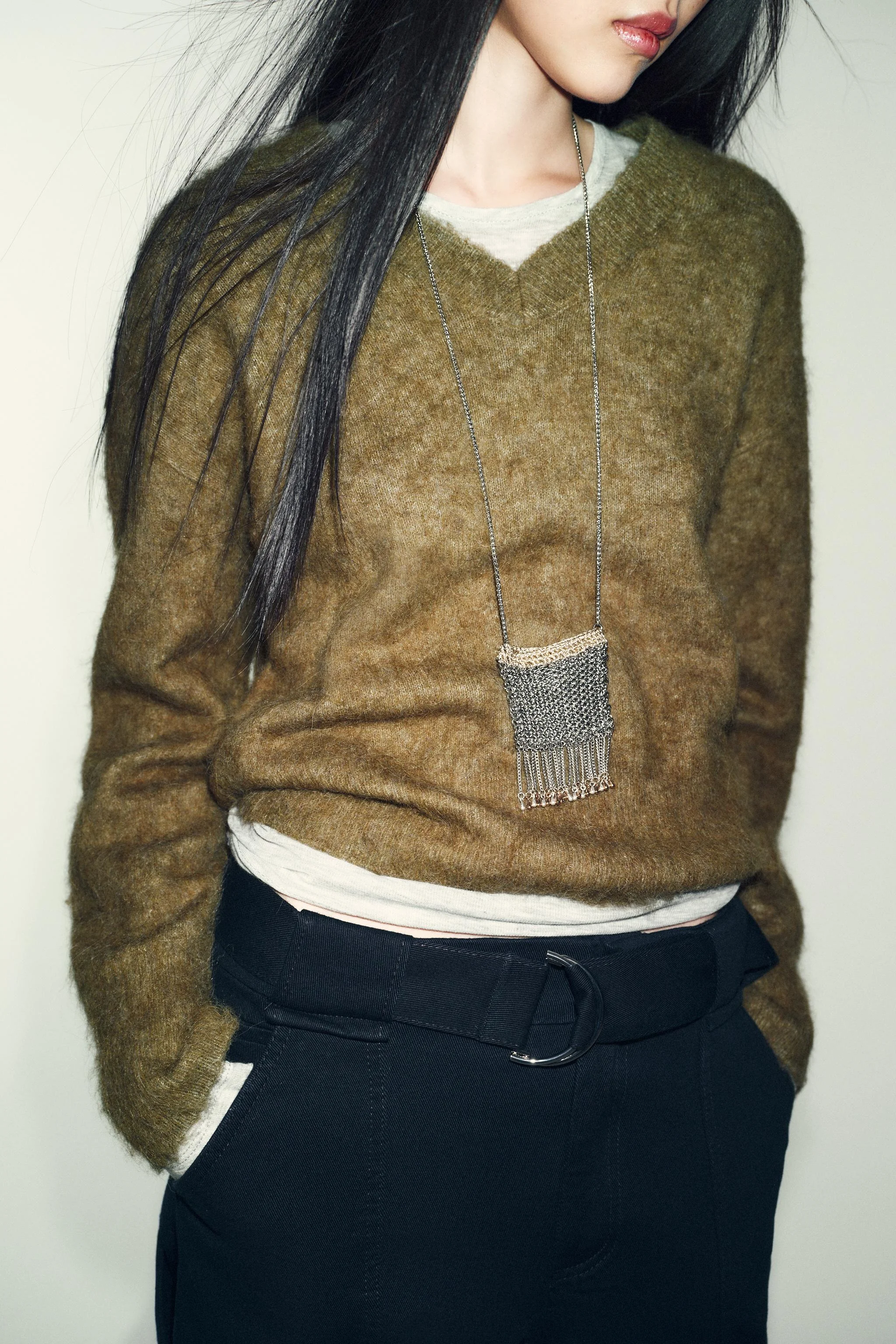 کیف مینی سطلی با بافت متالیک کیف مینی سطلی با بافت متالیک