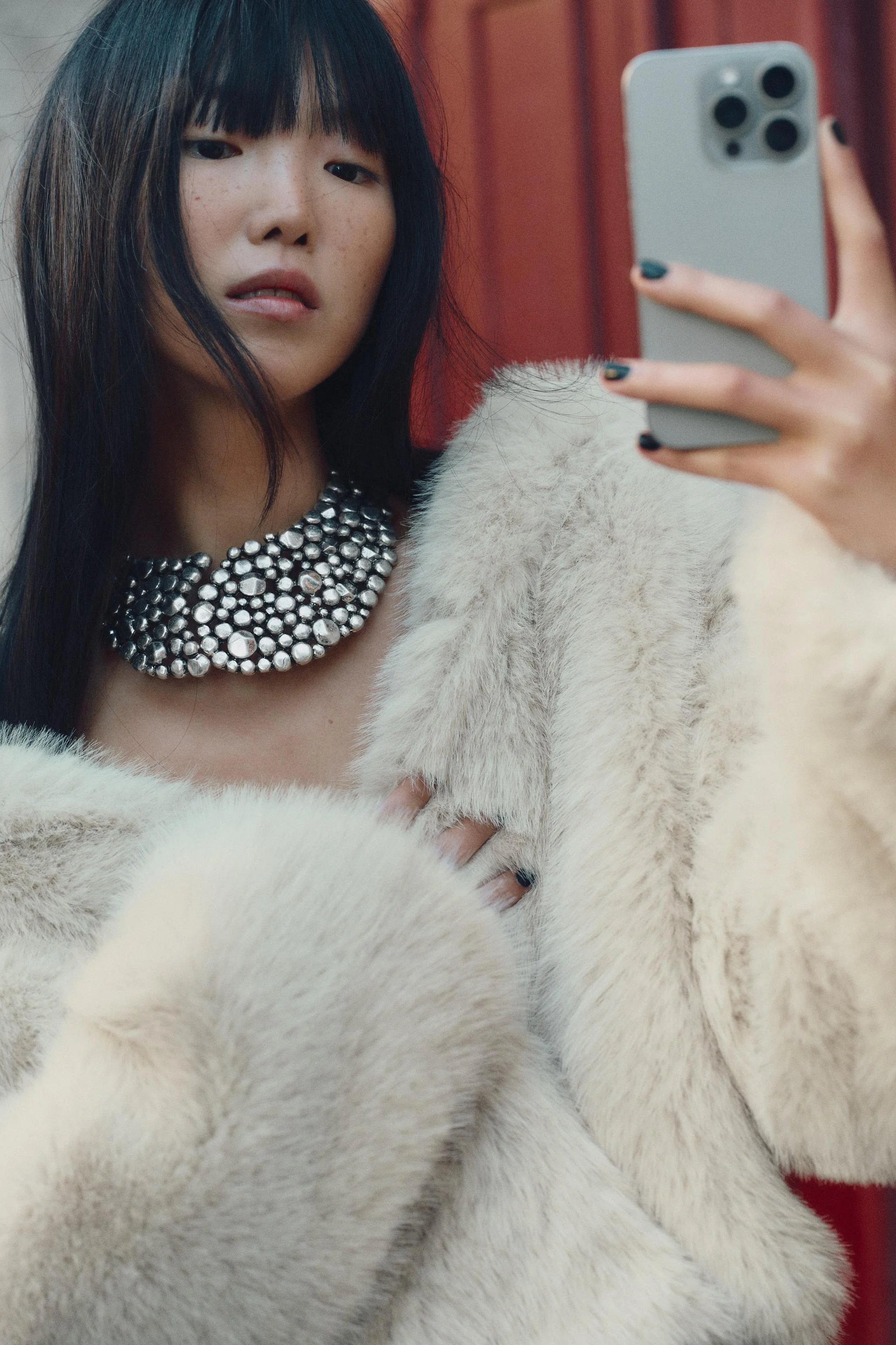 گردنبند توپی فلزی گردنبند توپی فلزی