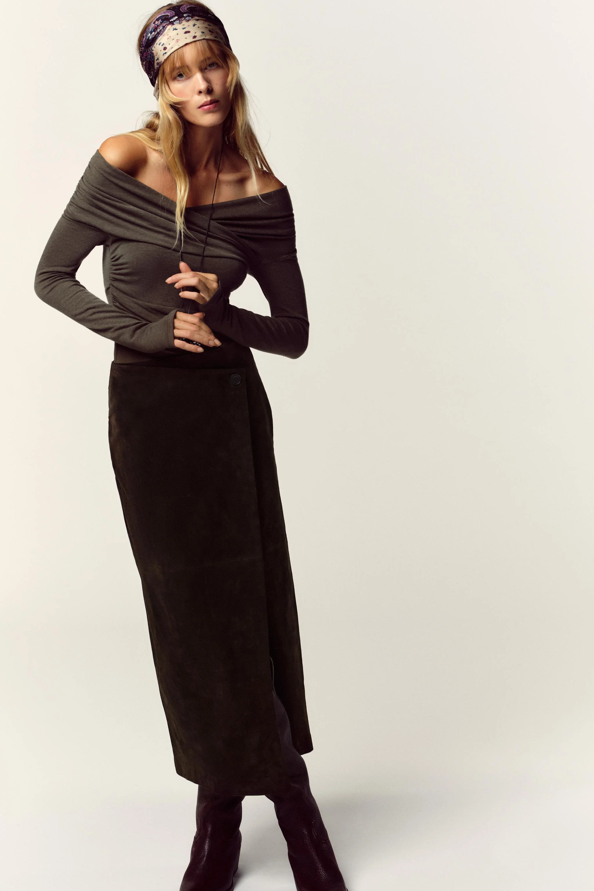 تاپ یقه چپ و راستی مدل دار