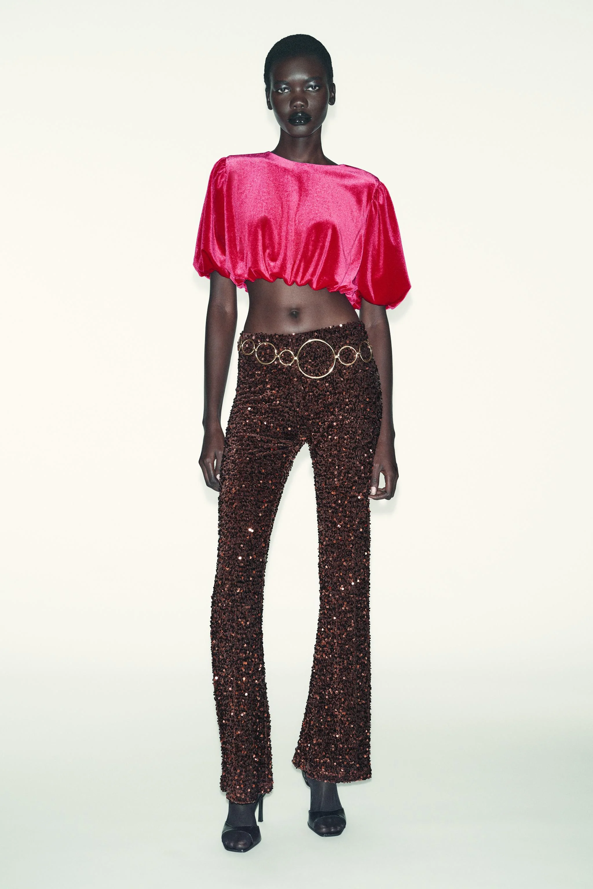 تاپ مخمل بادکنکی تاپ مخمل بادکنکی