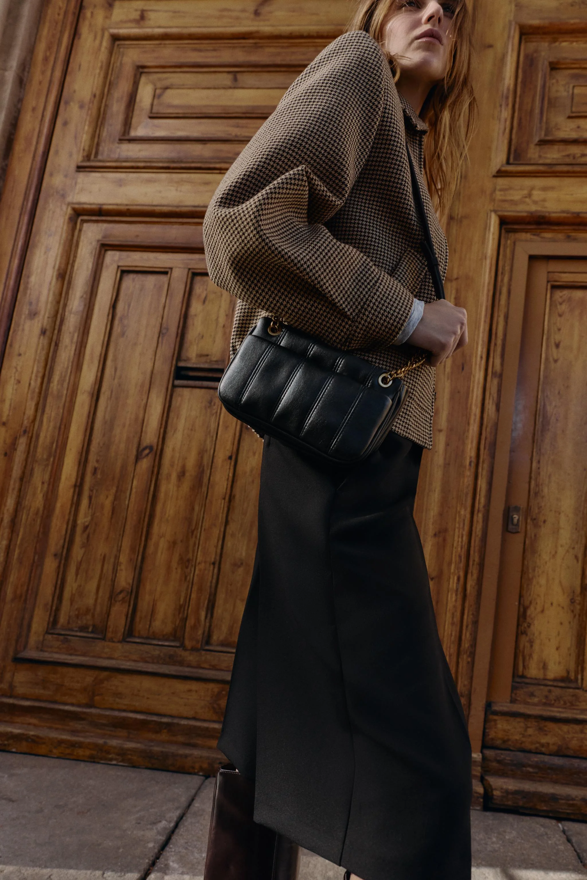 کیف دوشی طرح‌دار