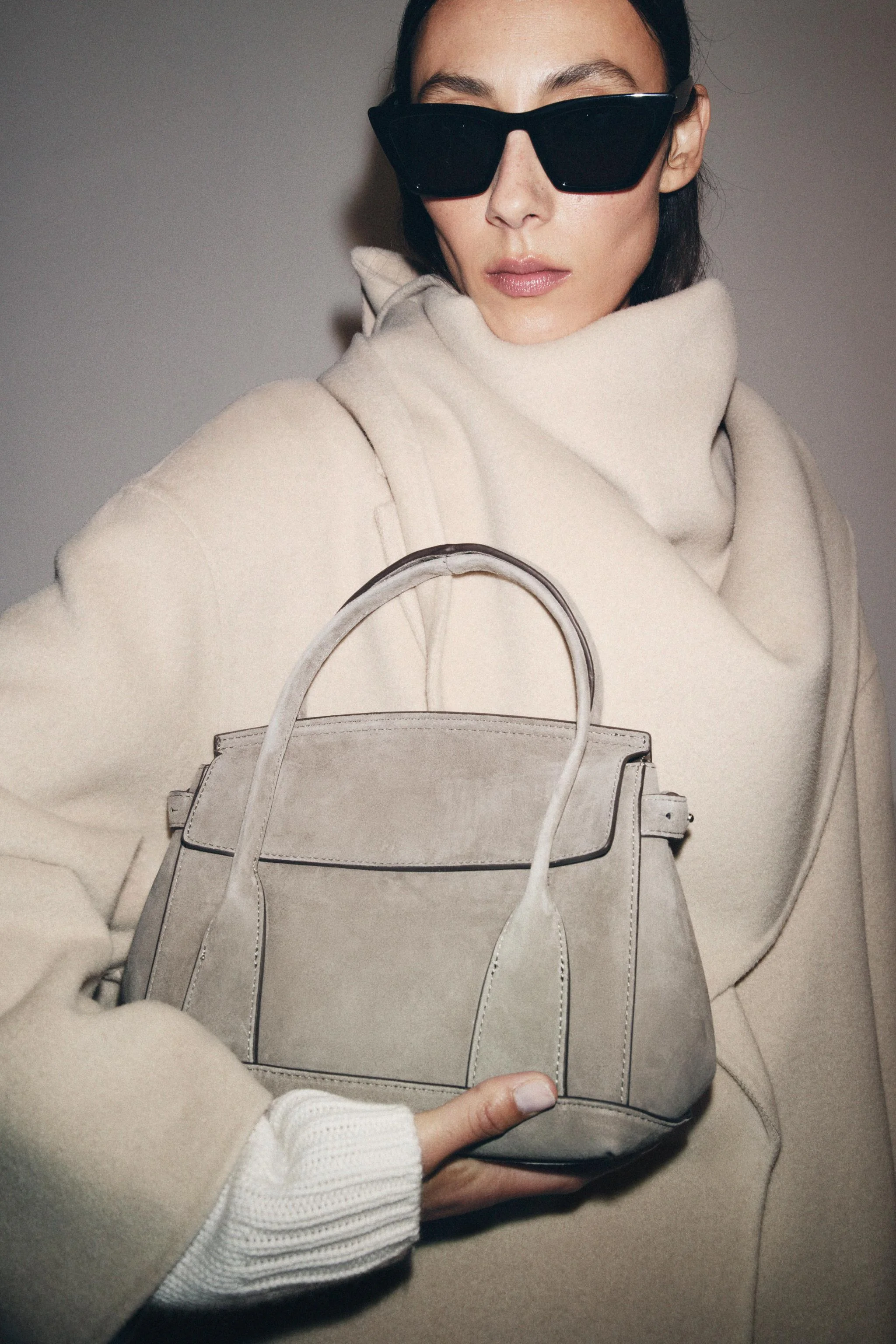 کیف دستی چرمی کوچک شهری